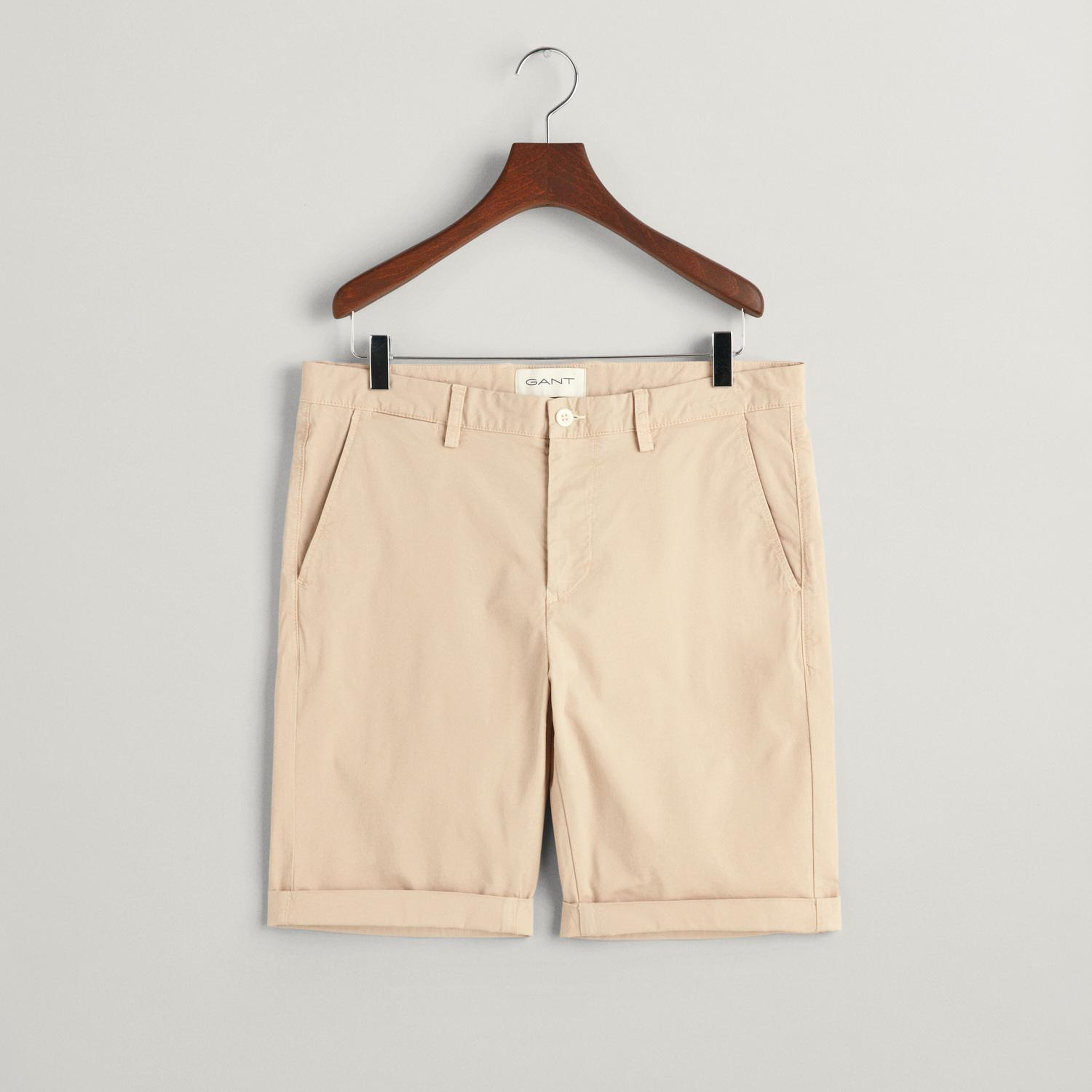 GANT Erkek Krem Regular Fit Şort