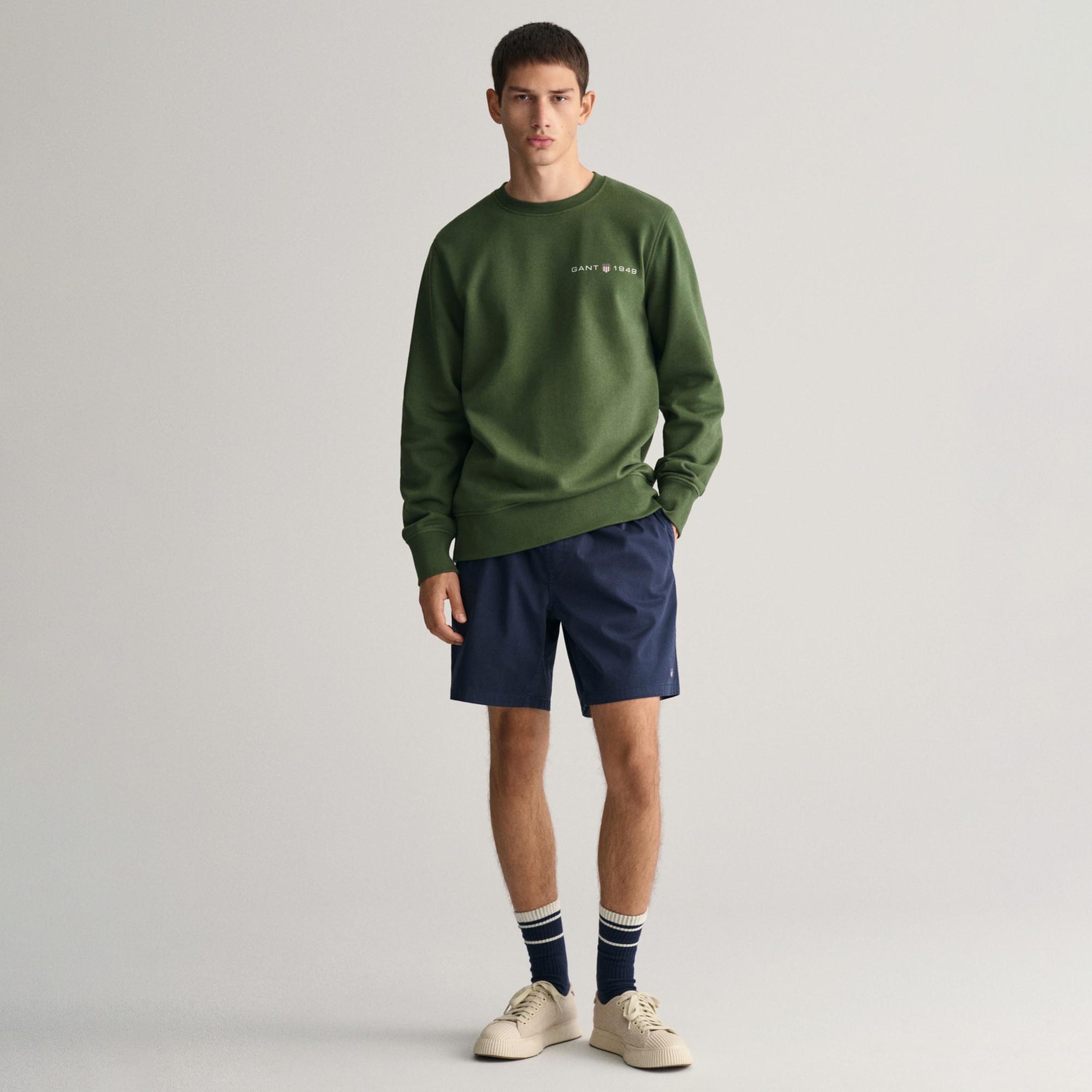 GANT Erkek Lacivert Regular Fit Şort