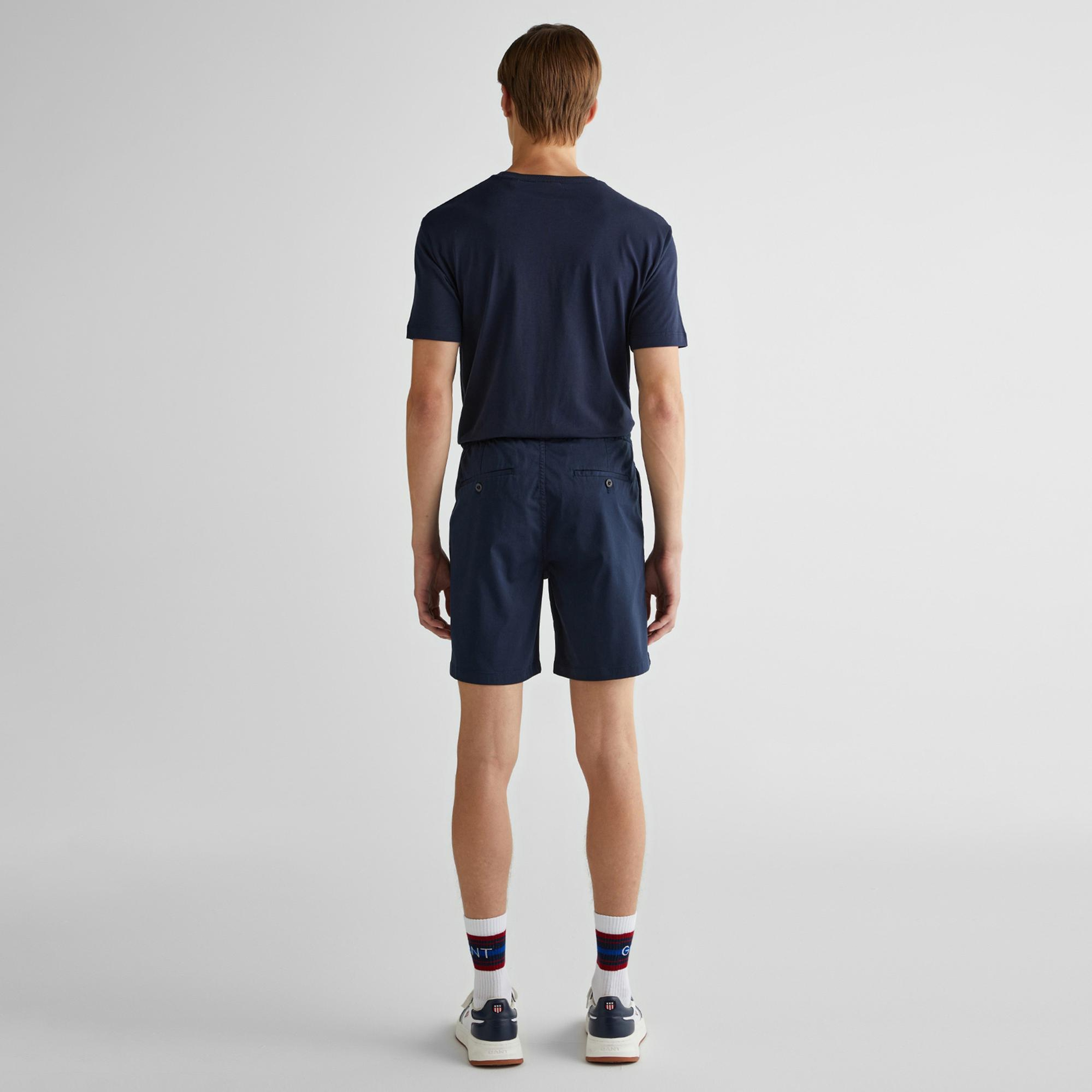 GANT Erkek Lacivert Regular Fit Şort