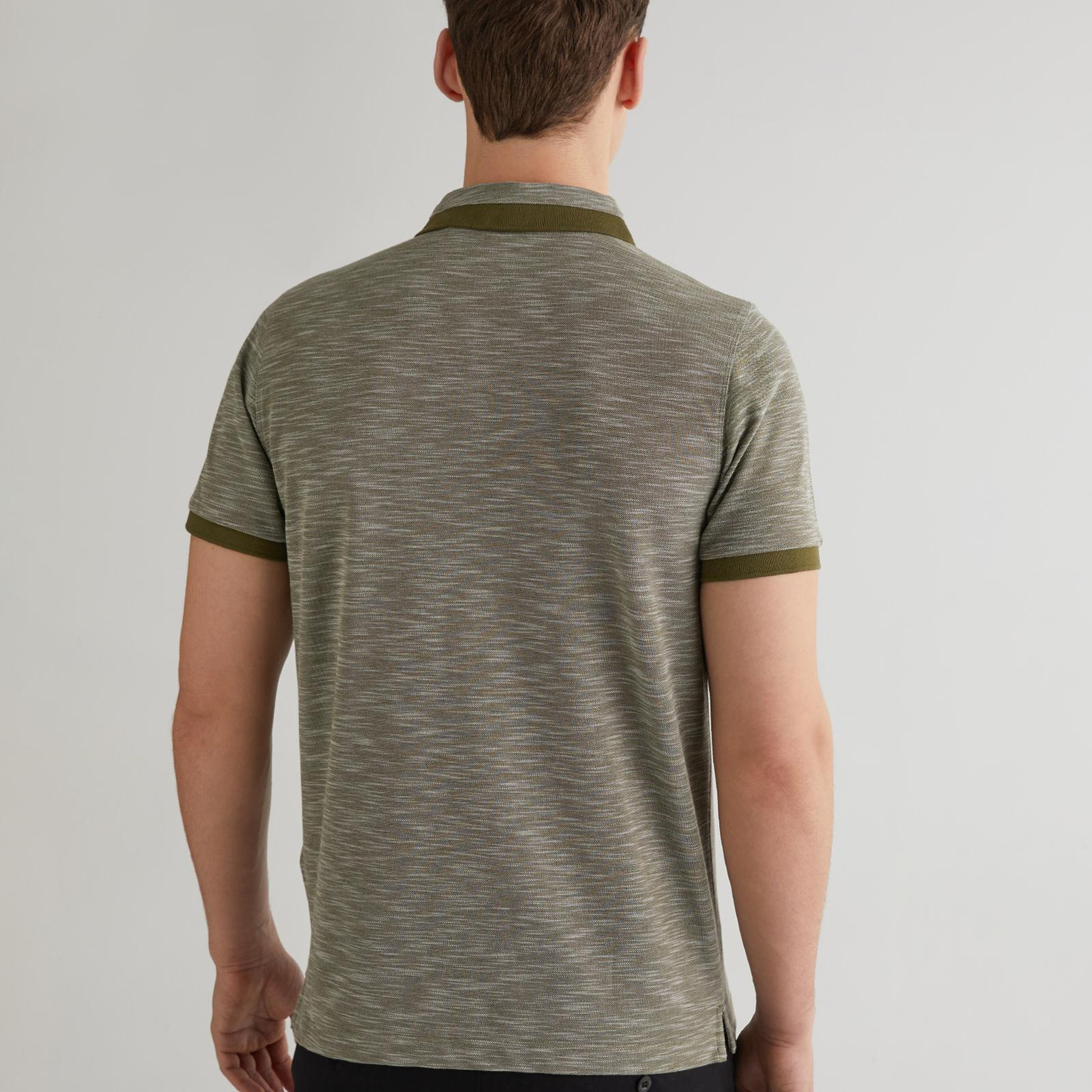 GANT Erkek Yeşil Regular Fit Polo