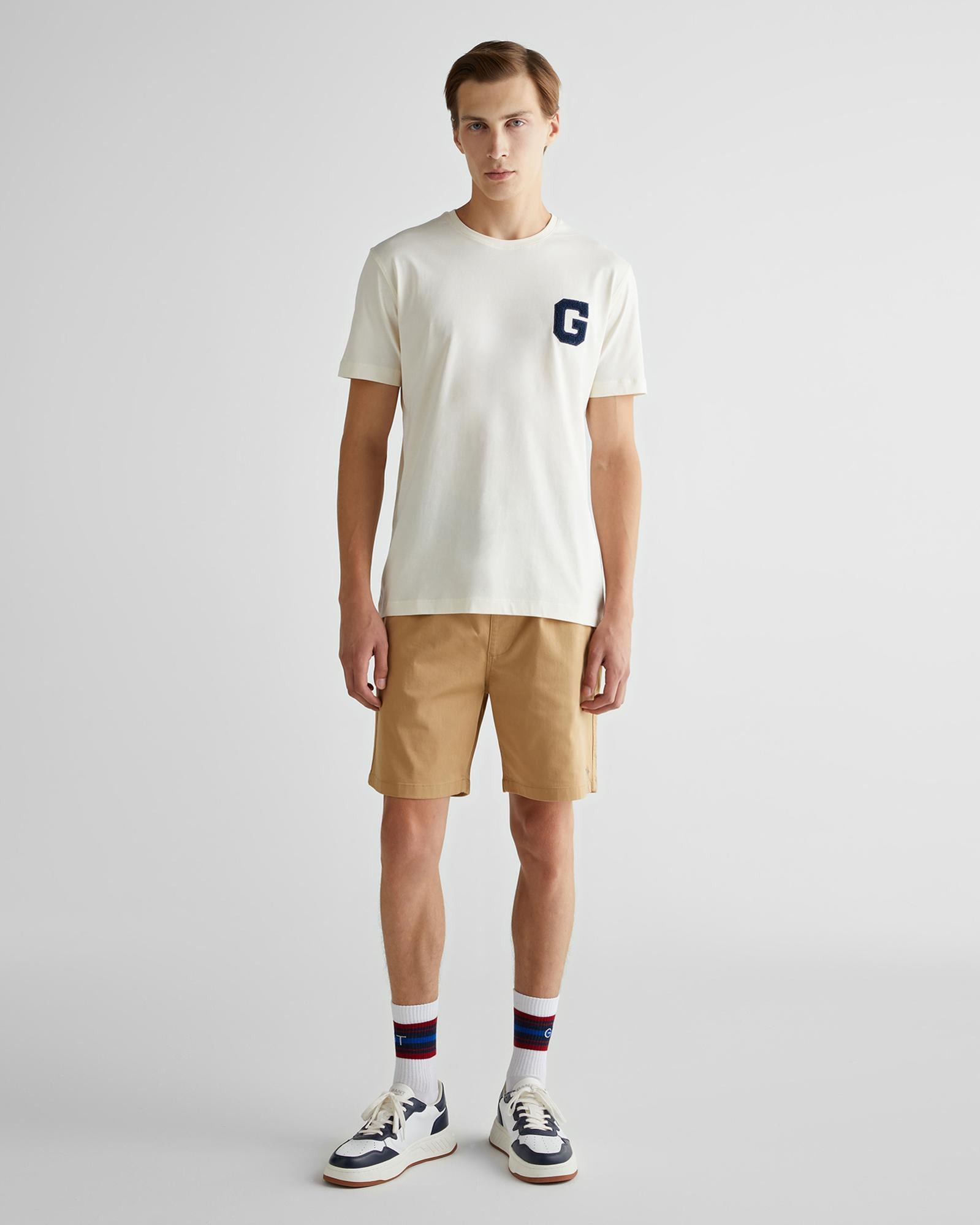 GANT Erkek Bej Regular Fit Şort