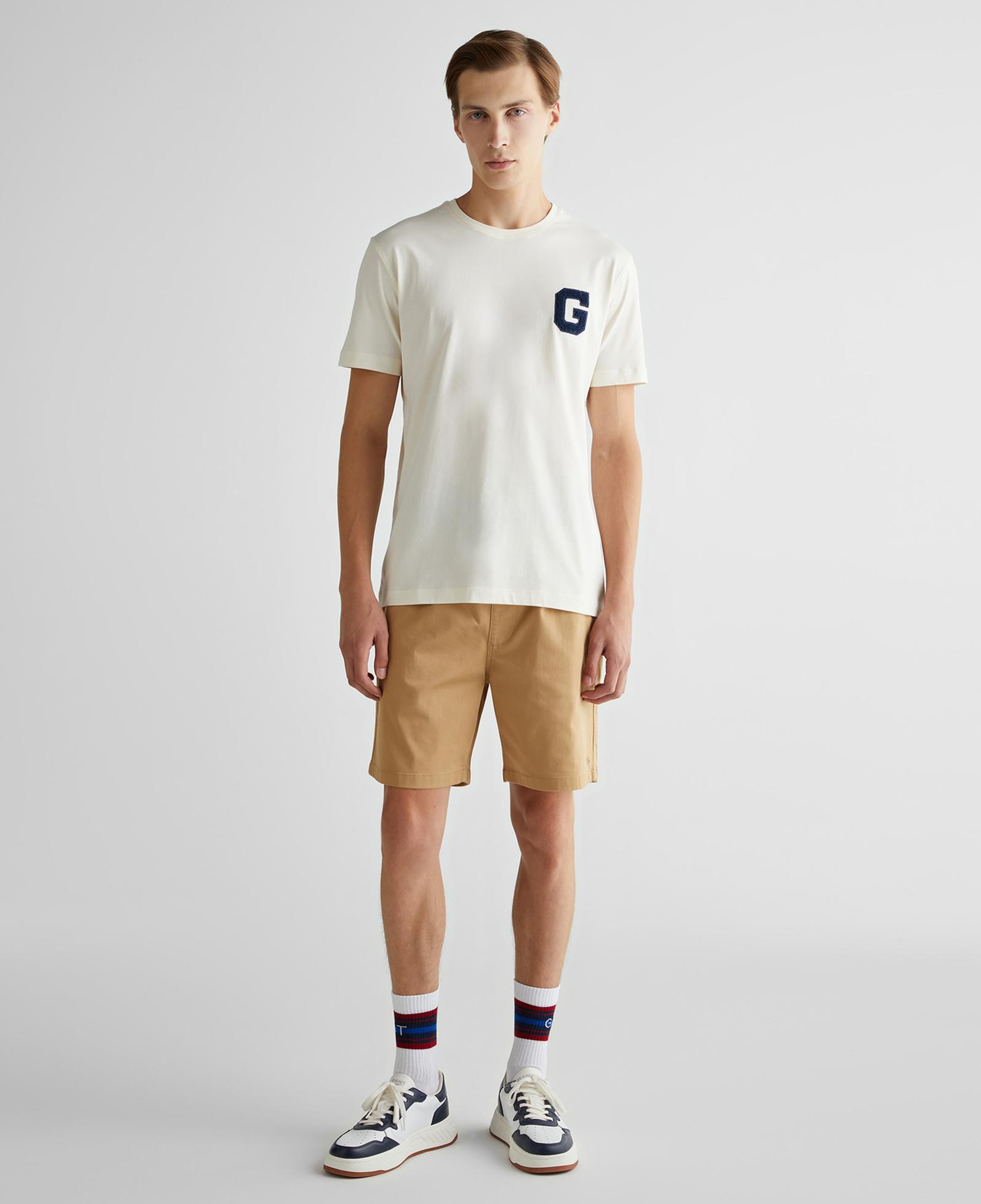 GANT Erkek Bej Regular Fit Şort