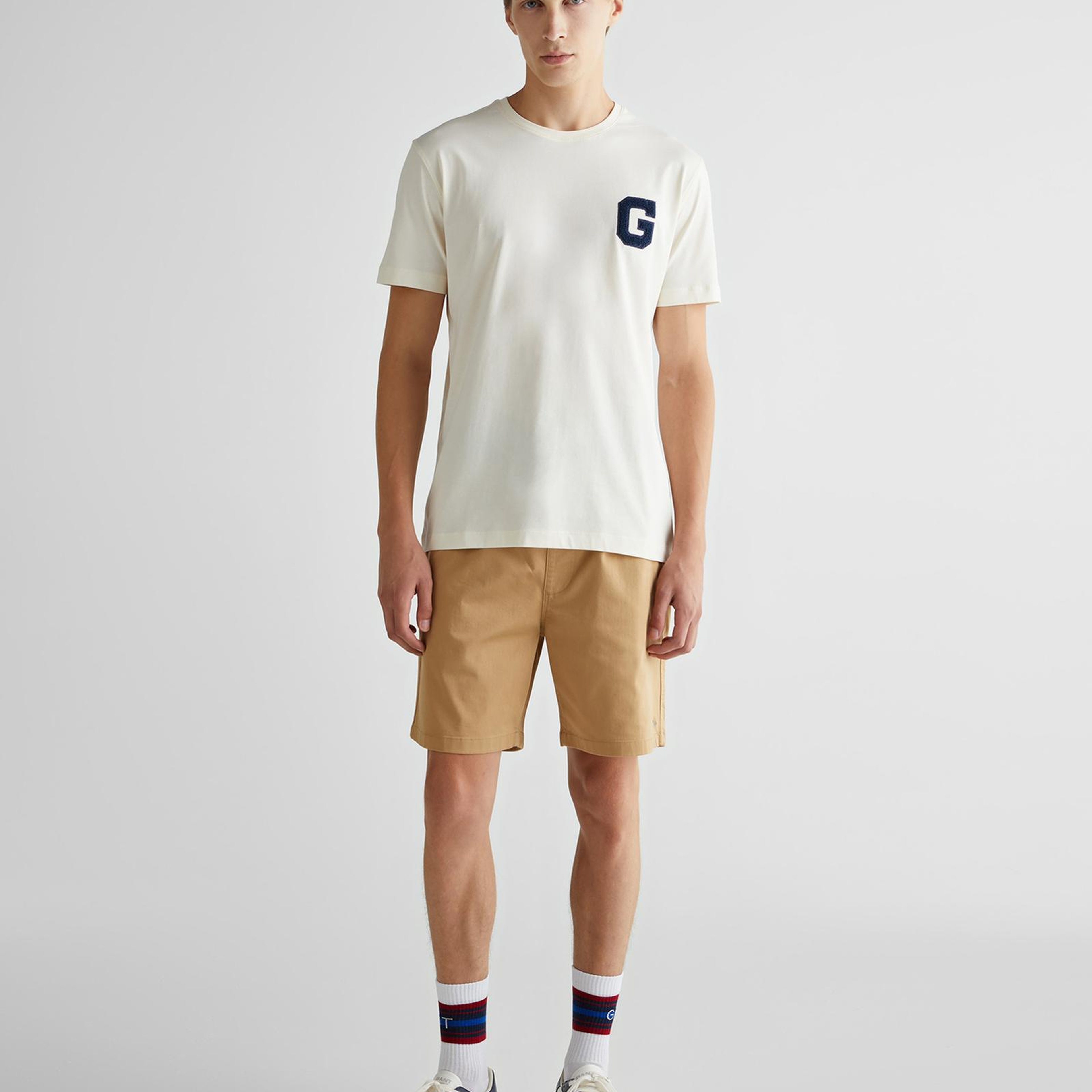 GANT Erkek Bej Regular Fit Şort