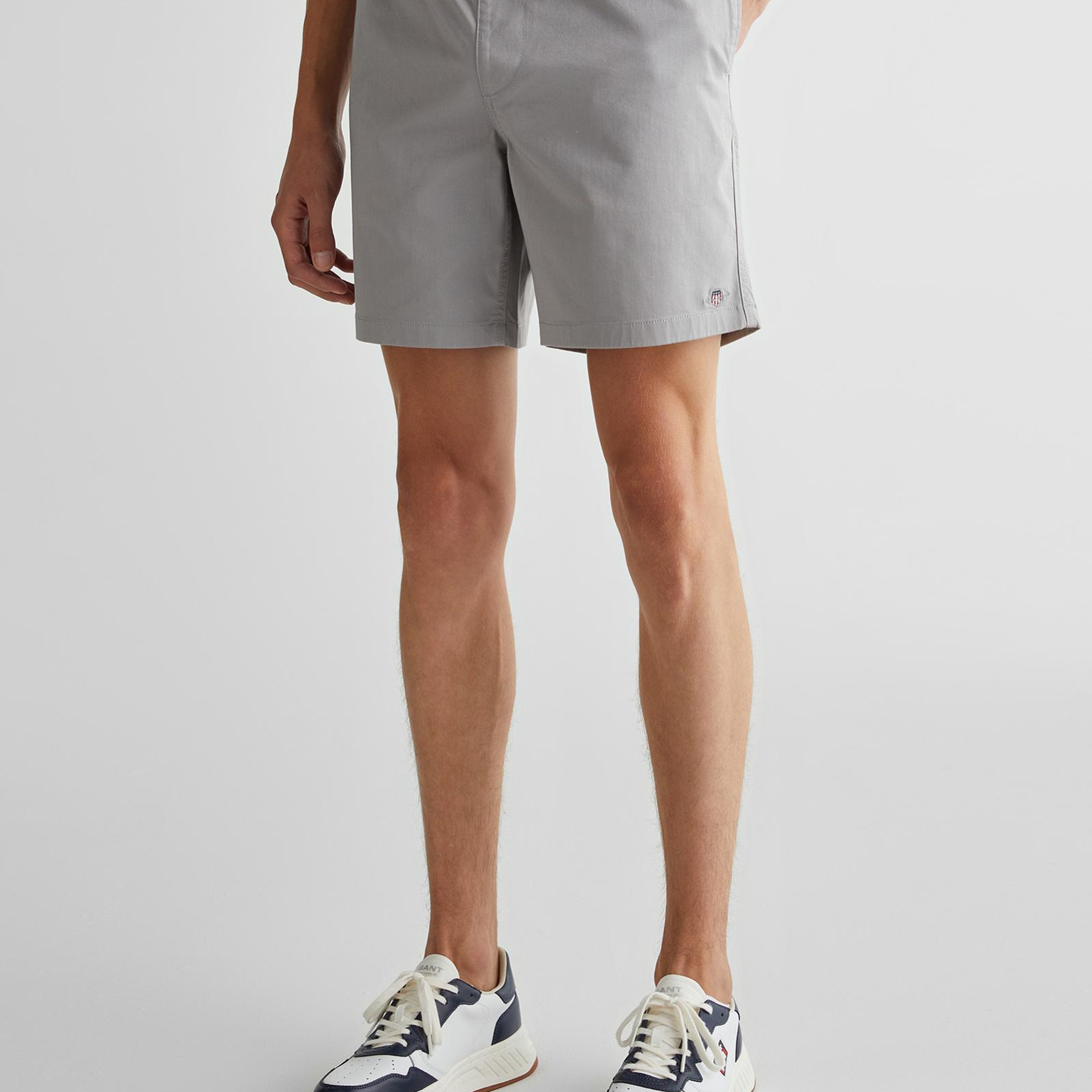 GANT Erkek Gri Regular Fit Şort