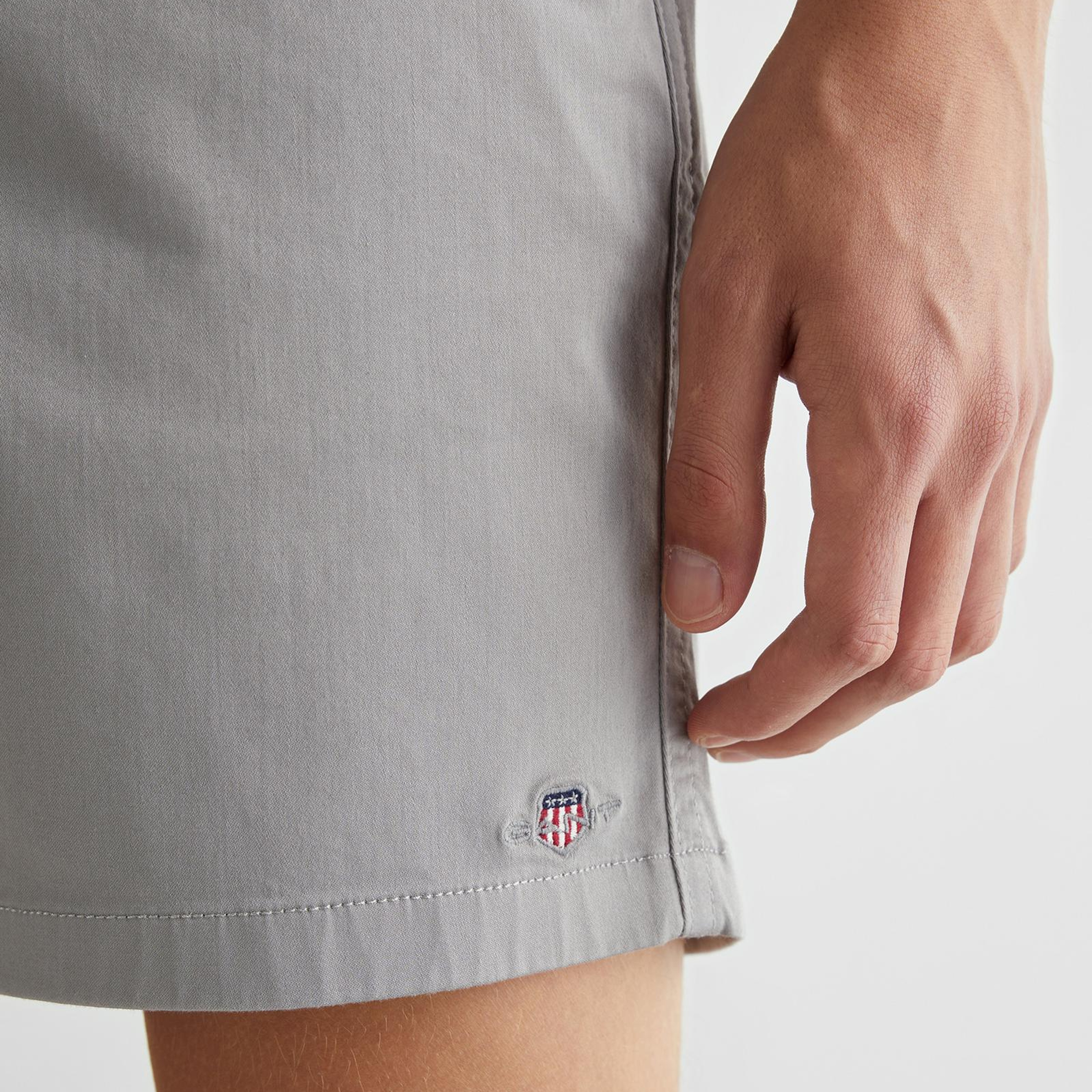 GANT Erkek Gri Regular Fit Şort