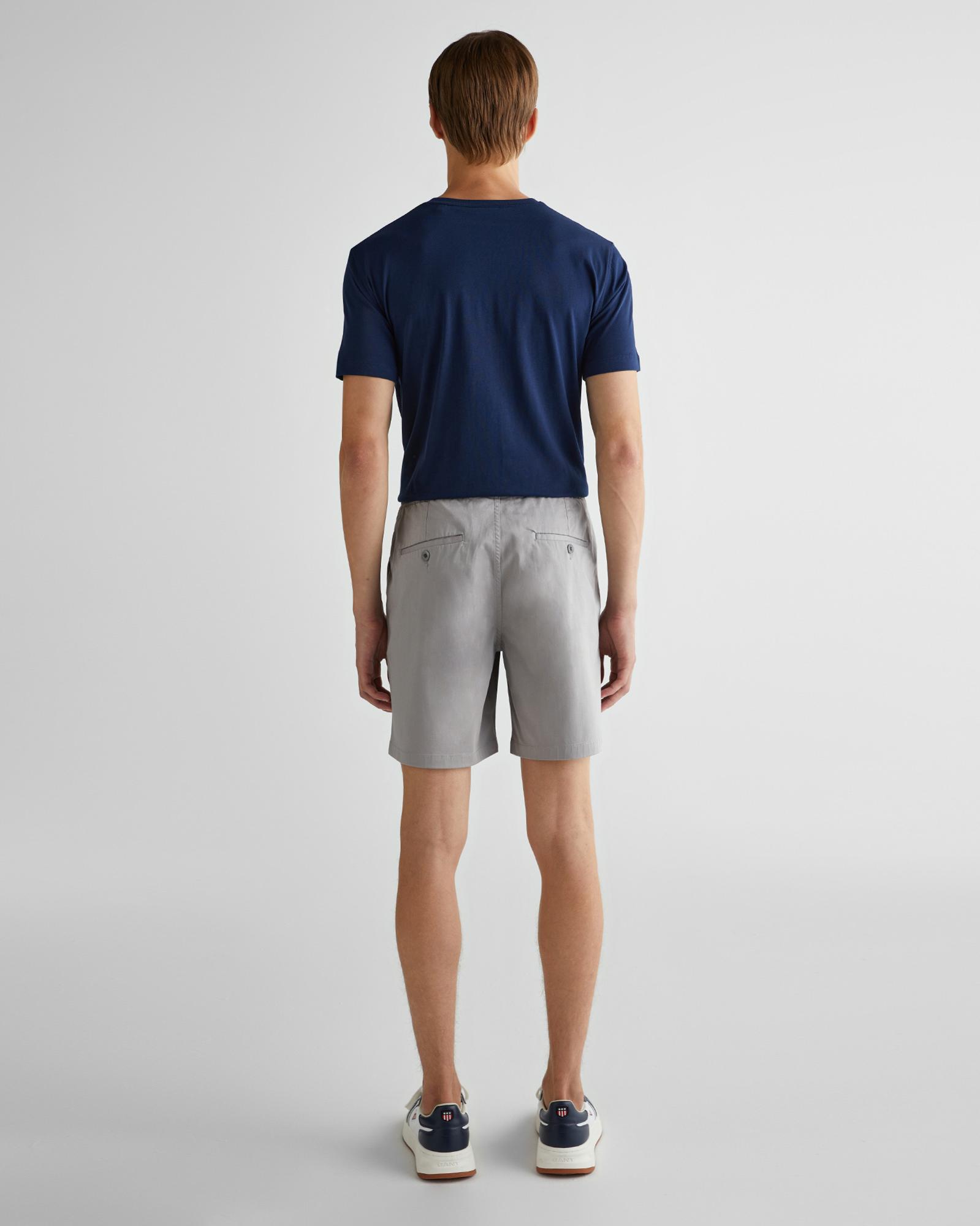 GANT Erkek Gri Regular Fit Şort