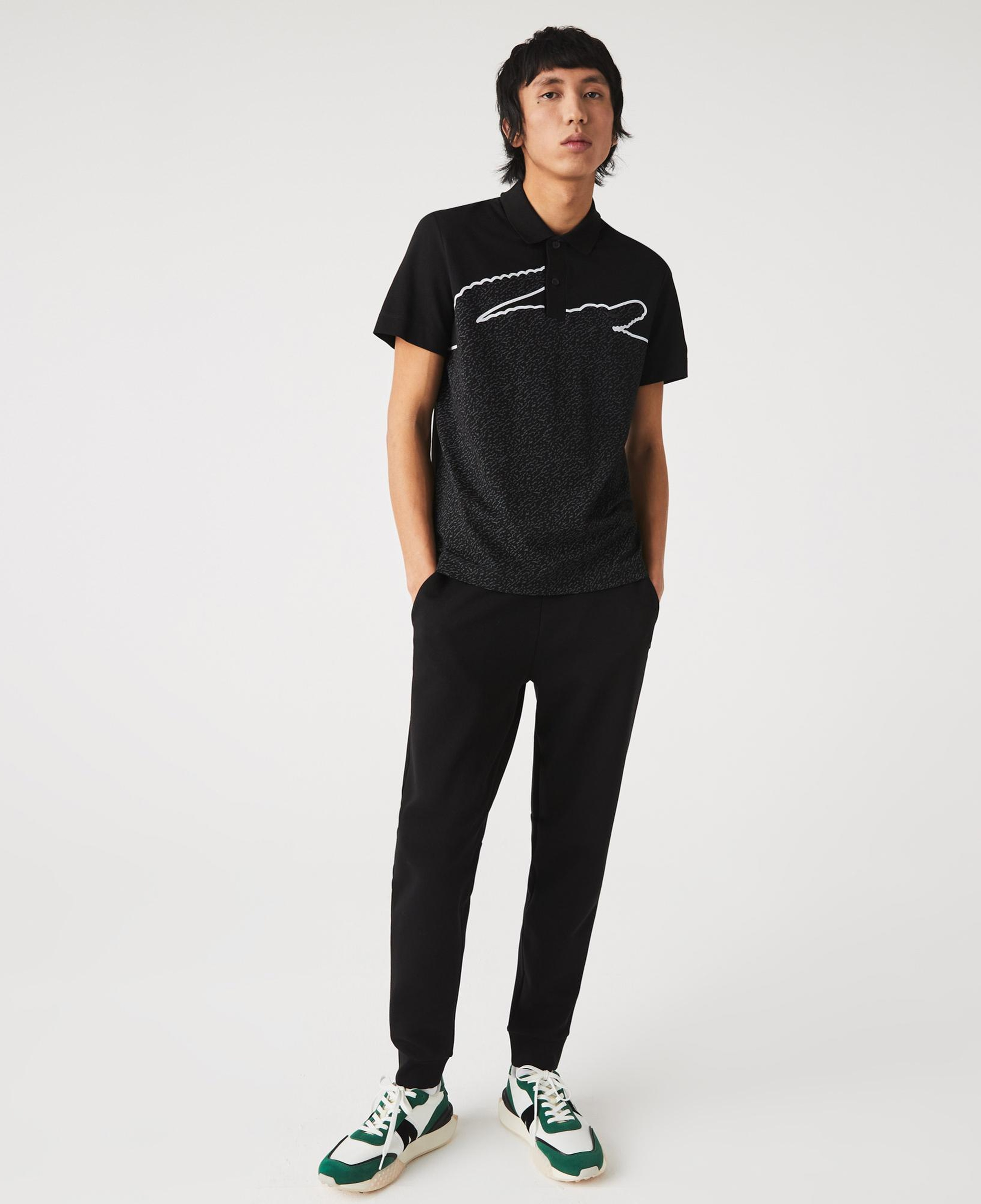 Erkek Slim Fit Siyah Eşofman Altı