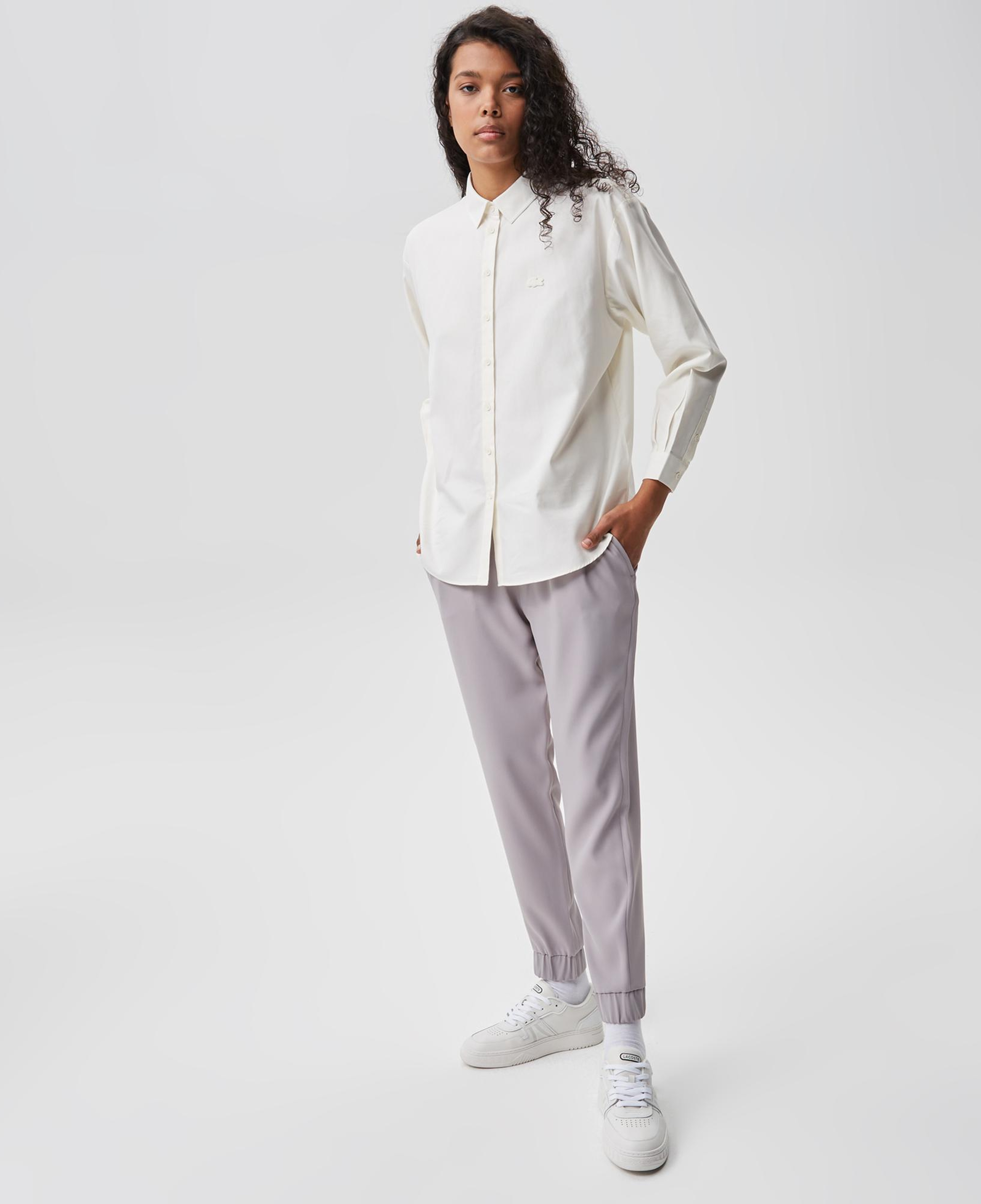 Kadın Tapered Fit Gri Pantolon