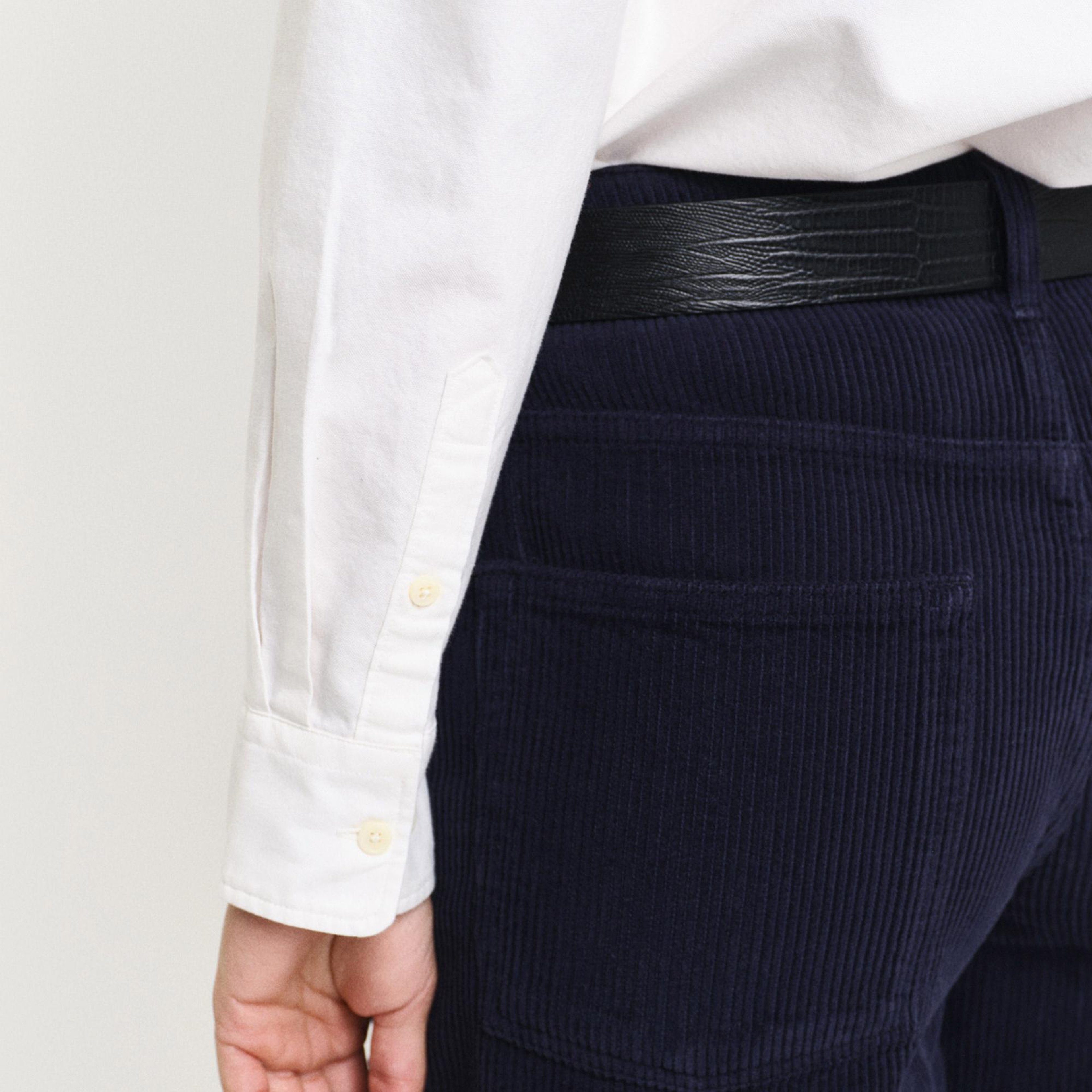 GANT Kadın Beyaz Regular Fit Düğmeli Yaka Oxford Gömlek