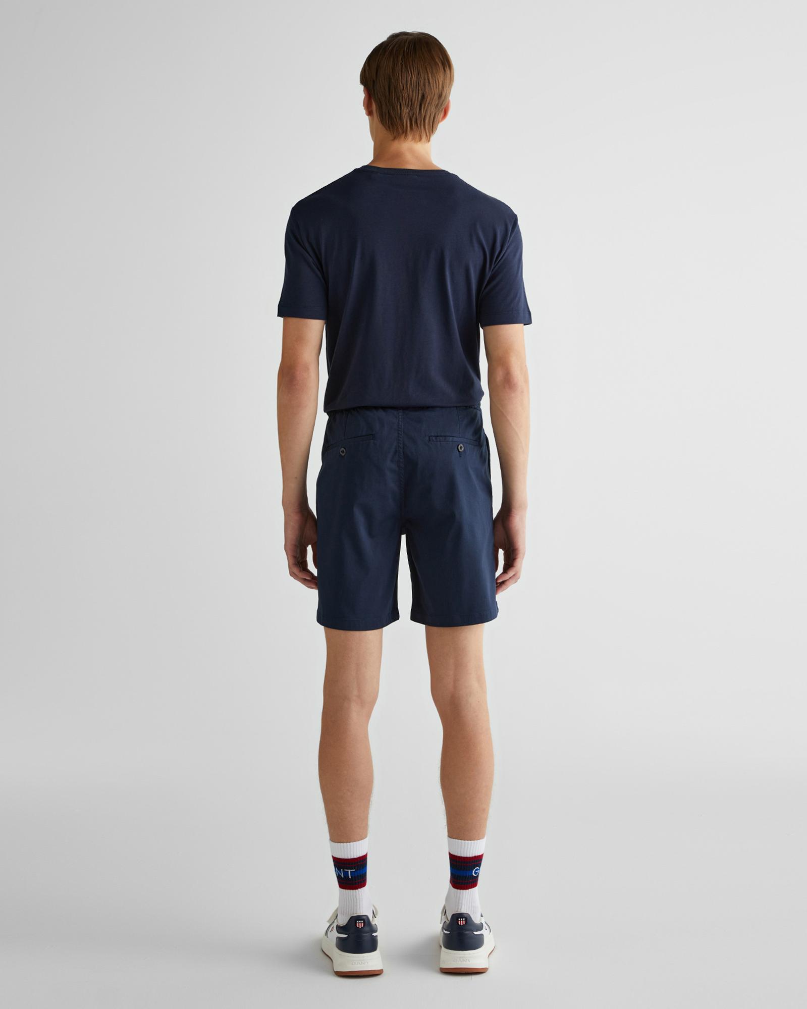 GANT Erkek Lacivert Regular Fit Şort