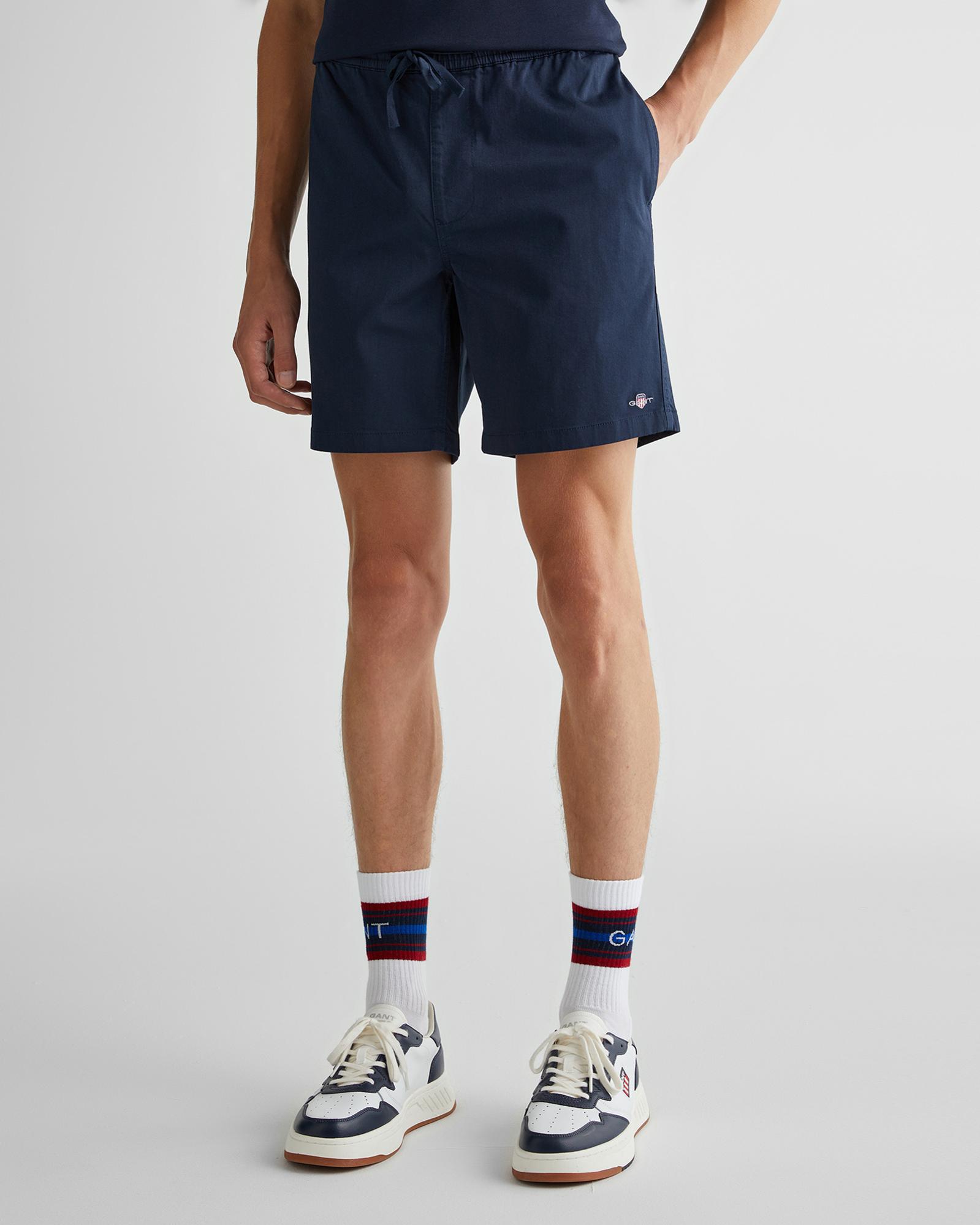 GANT Erkek Lacivert Regular Fit Şort