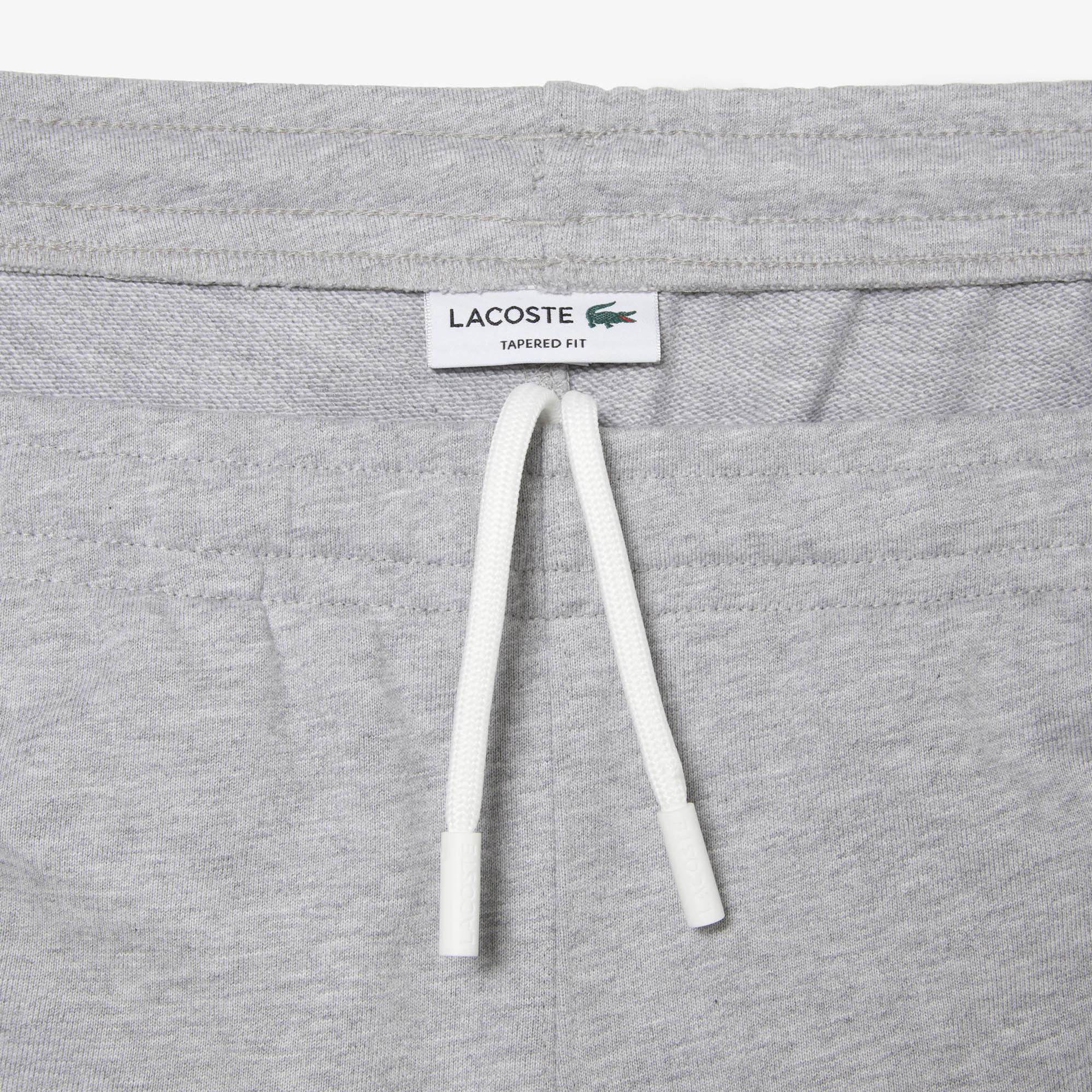 Erkek Slim Fit Baskılı Gri Eşofman Altı