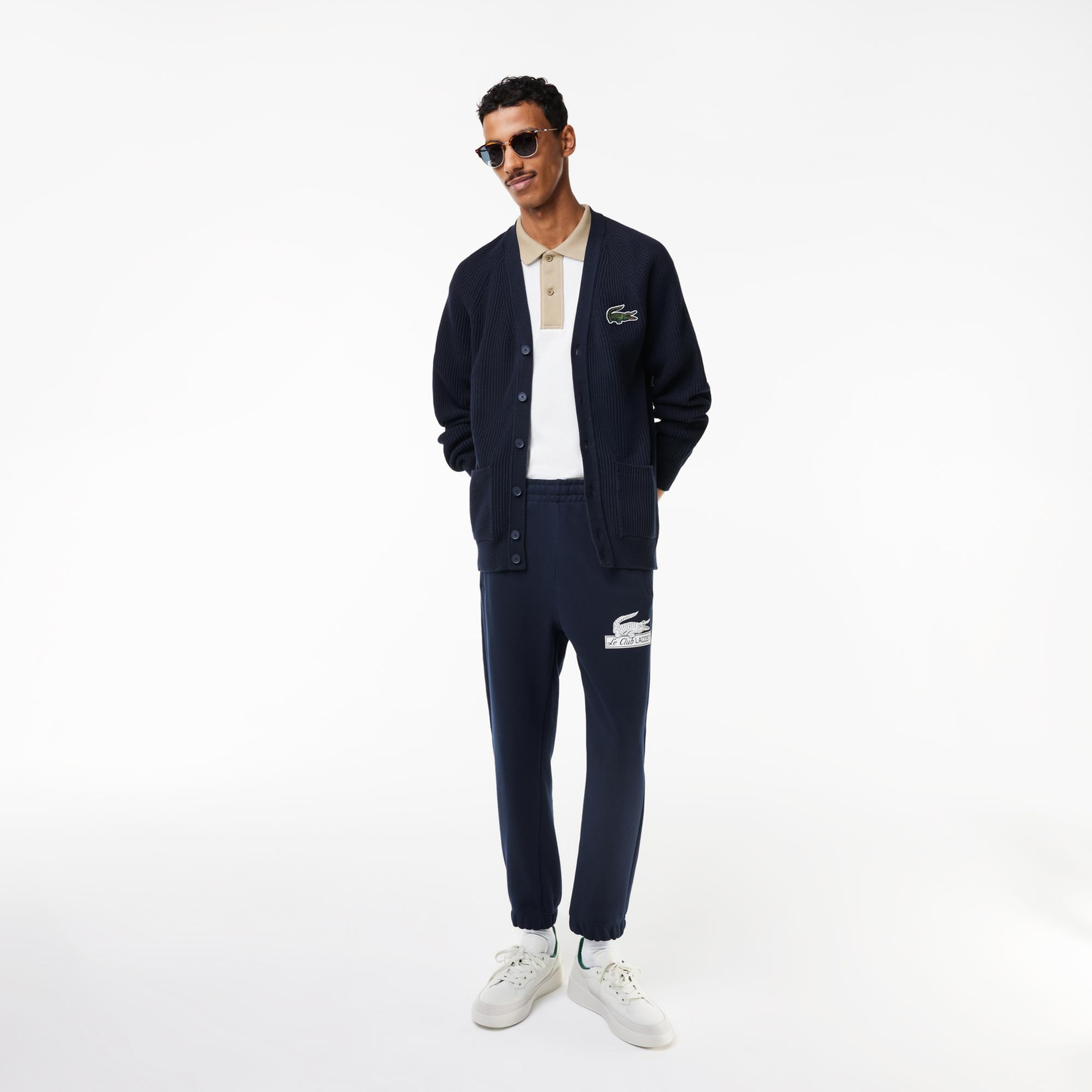 Neo Heritage Erkek Regular Fit Organik Pamuk Lacivert Eşofman Altı