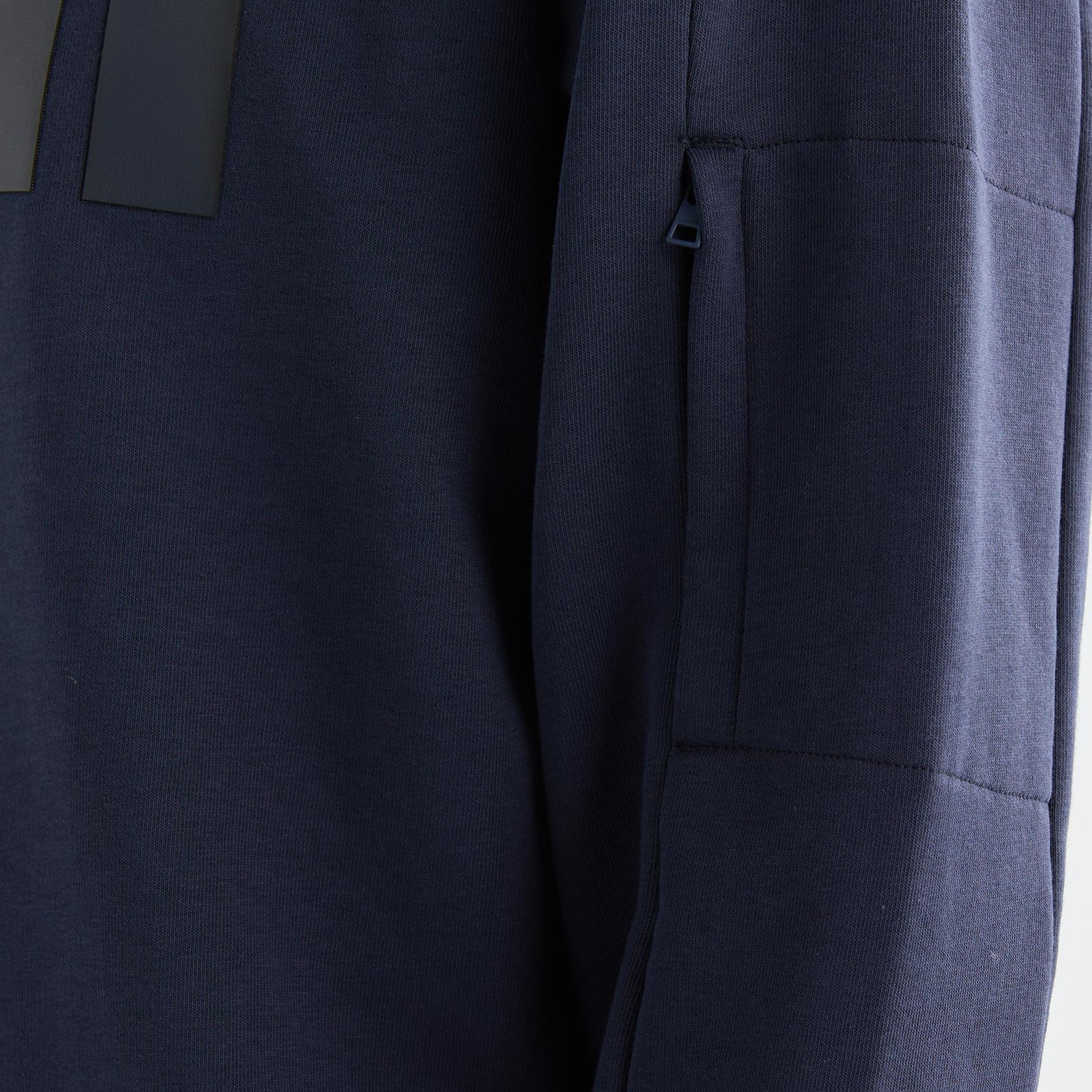 GANT Erkek Lacivert Relaxed Fit Bisiklet Yaka Logolu Sweatshirt