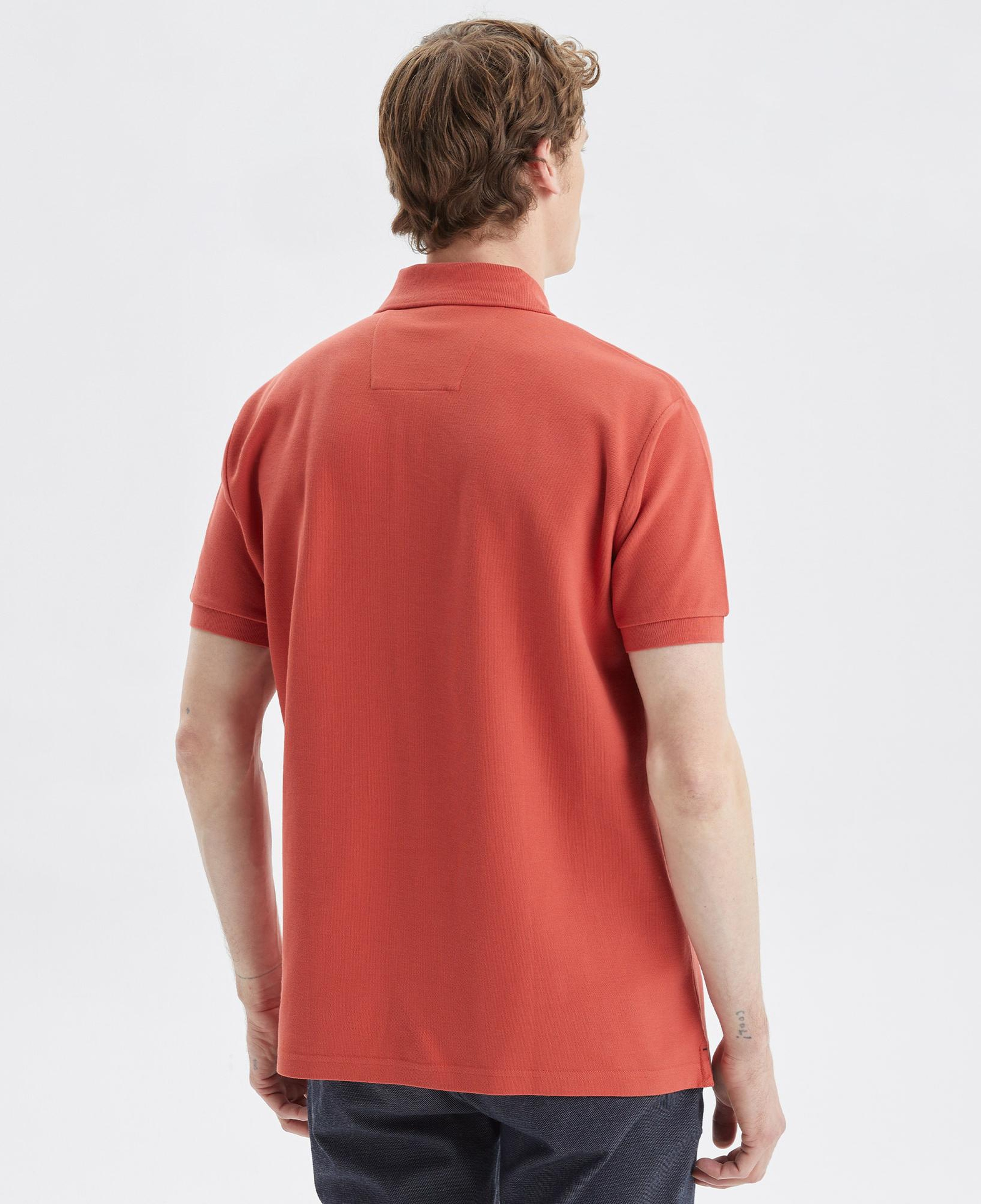 Nautica Erkek Kırmızı Classic Fit Kısa Kollu Polo Yaka T-Shirt