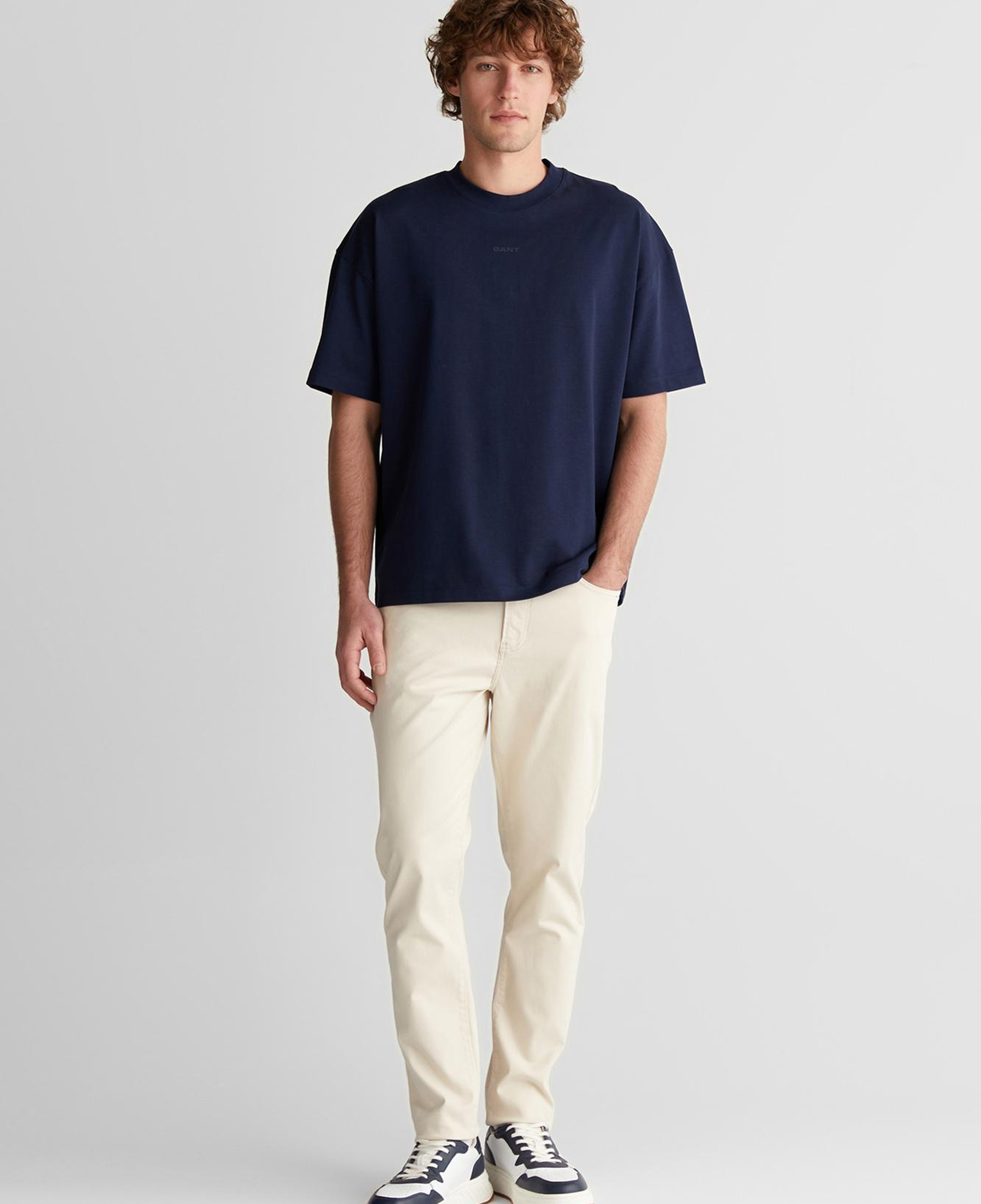 GANT Erkek Bej Slim Fit Pantolon