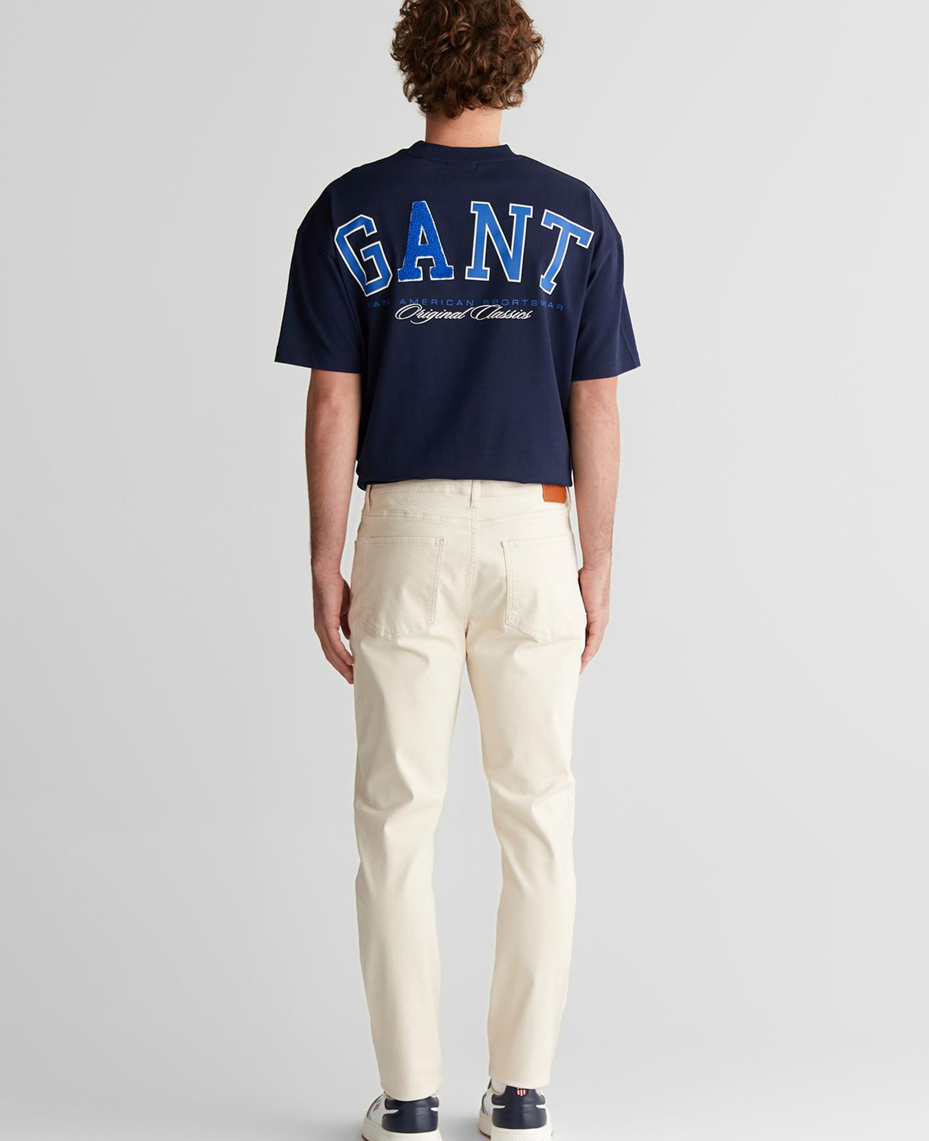 GANT Erkek Bej Slim Fit Pantolon