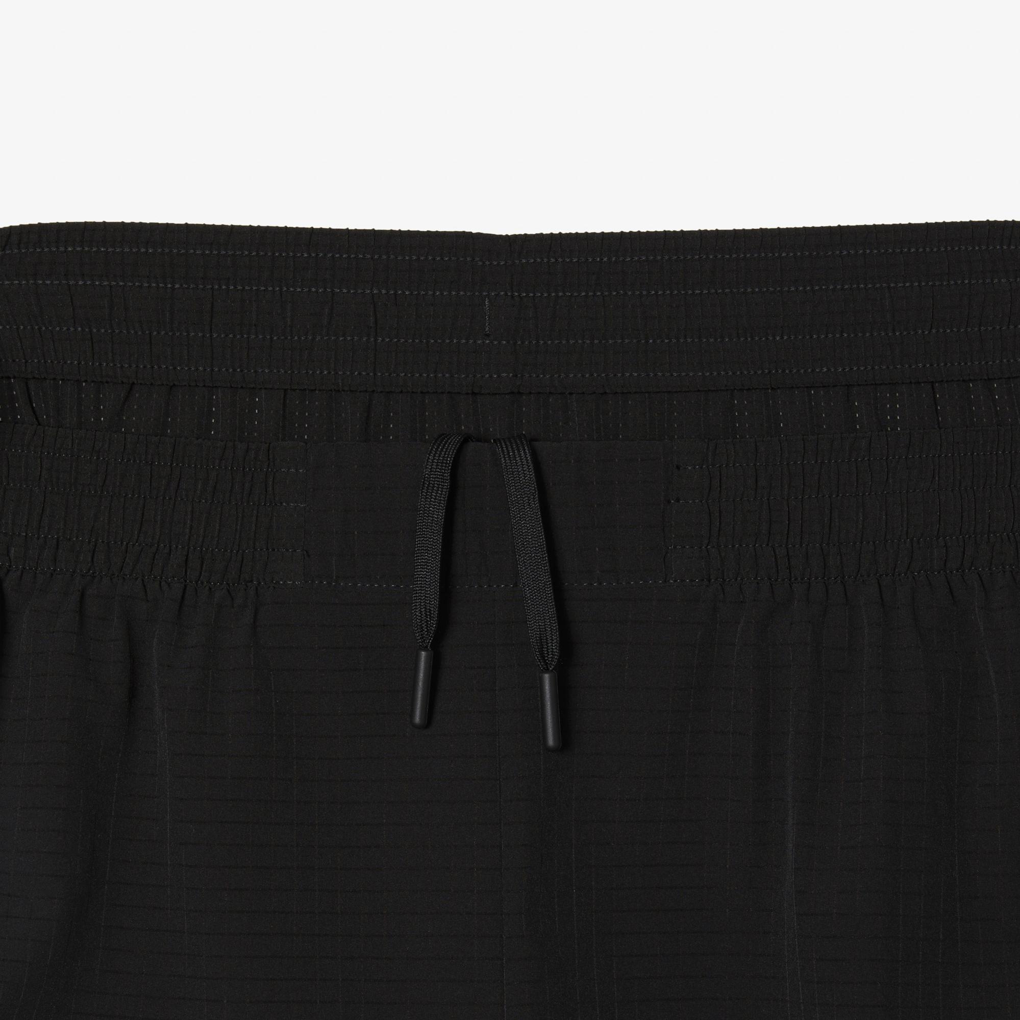 Erkek Relaxed Fit Siyah Şort