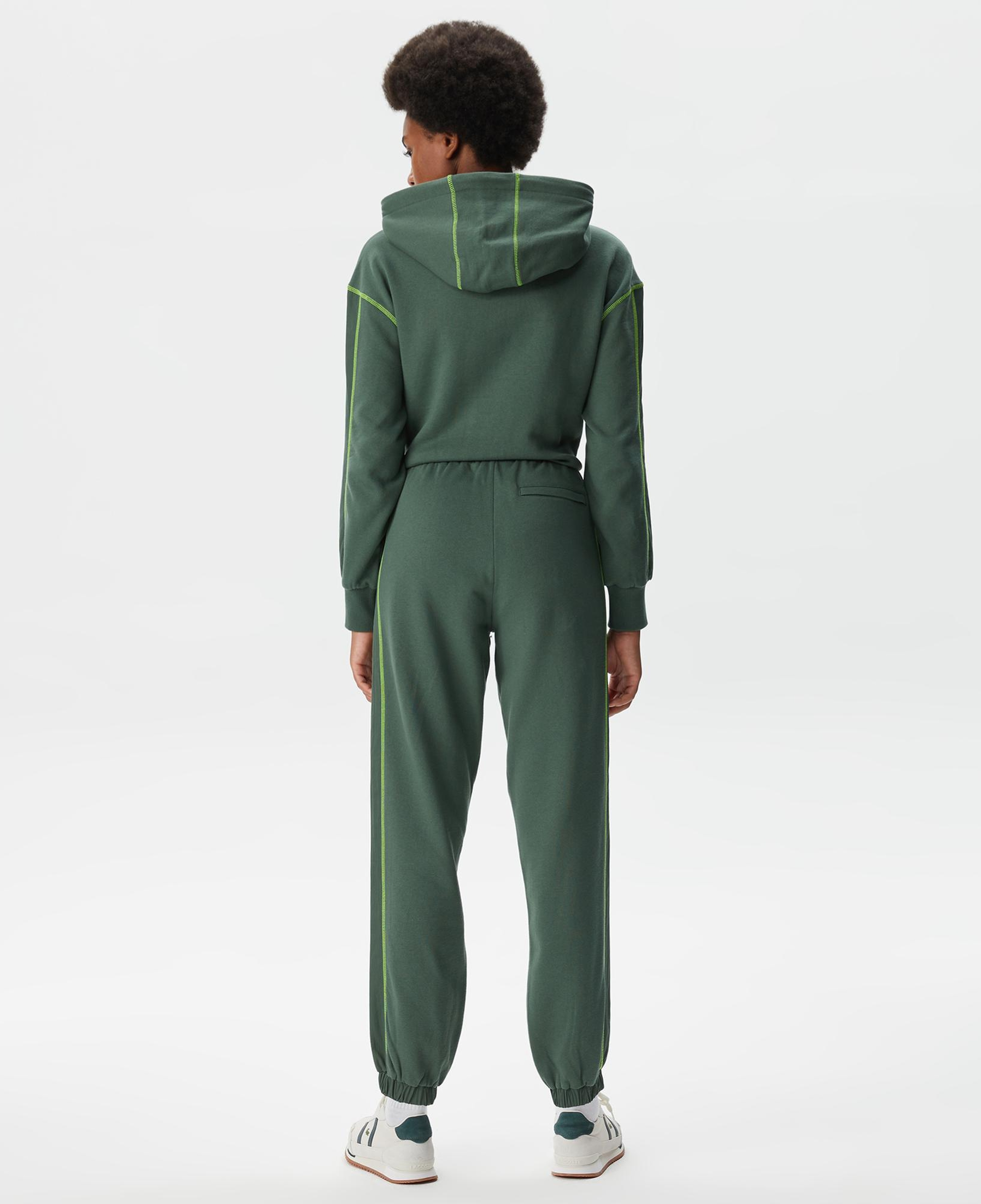 Kadın Jogger Desenli Haki Eşofman Altı