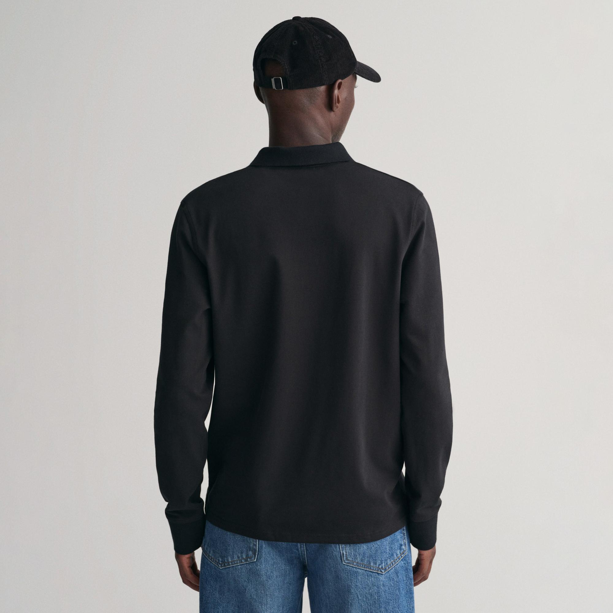 Gant Erkek Siyah Regular Fit Polo