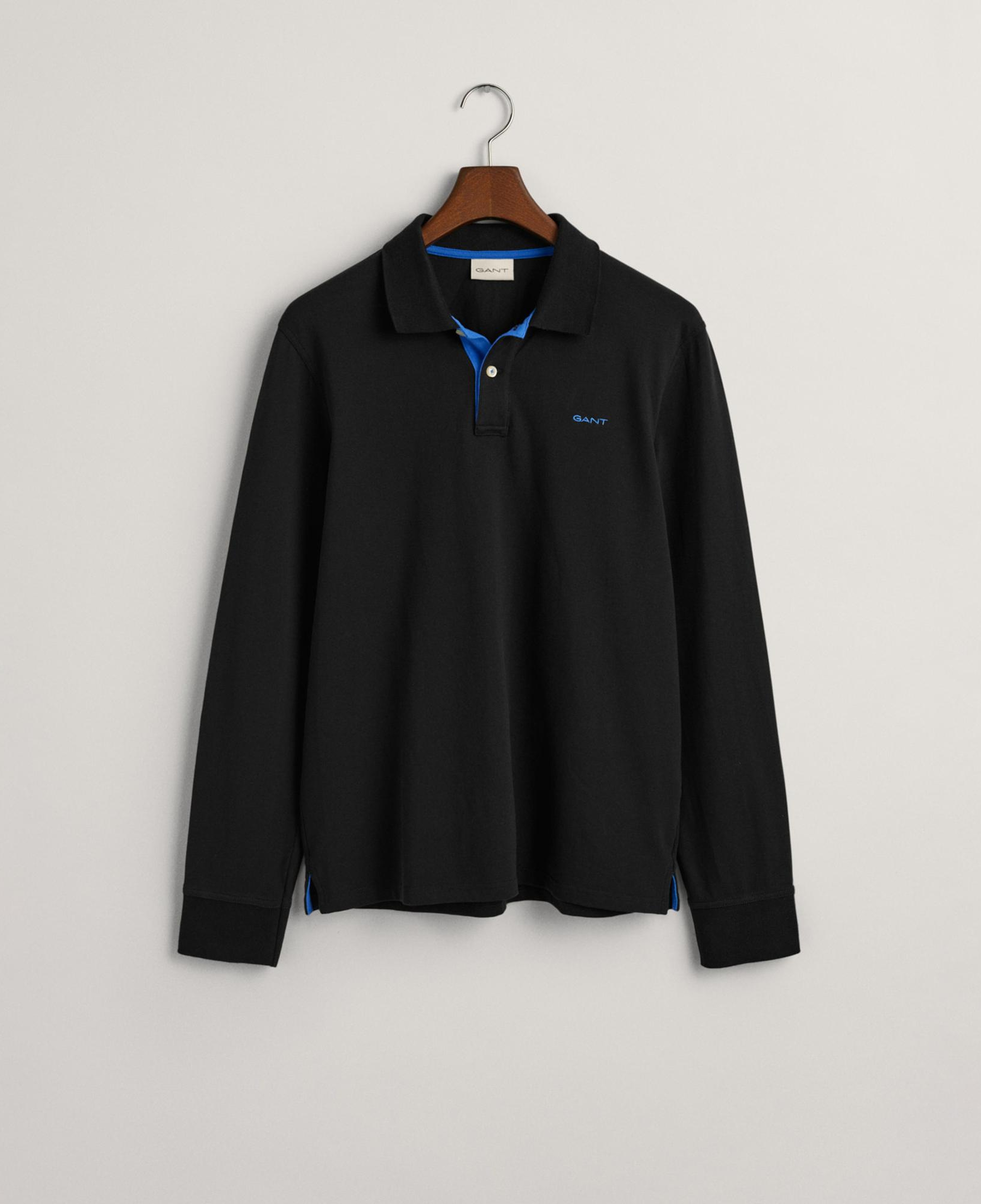 Gant Erkek Siyah Regular Fit Polo