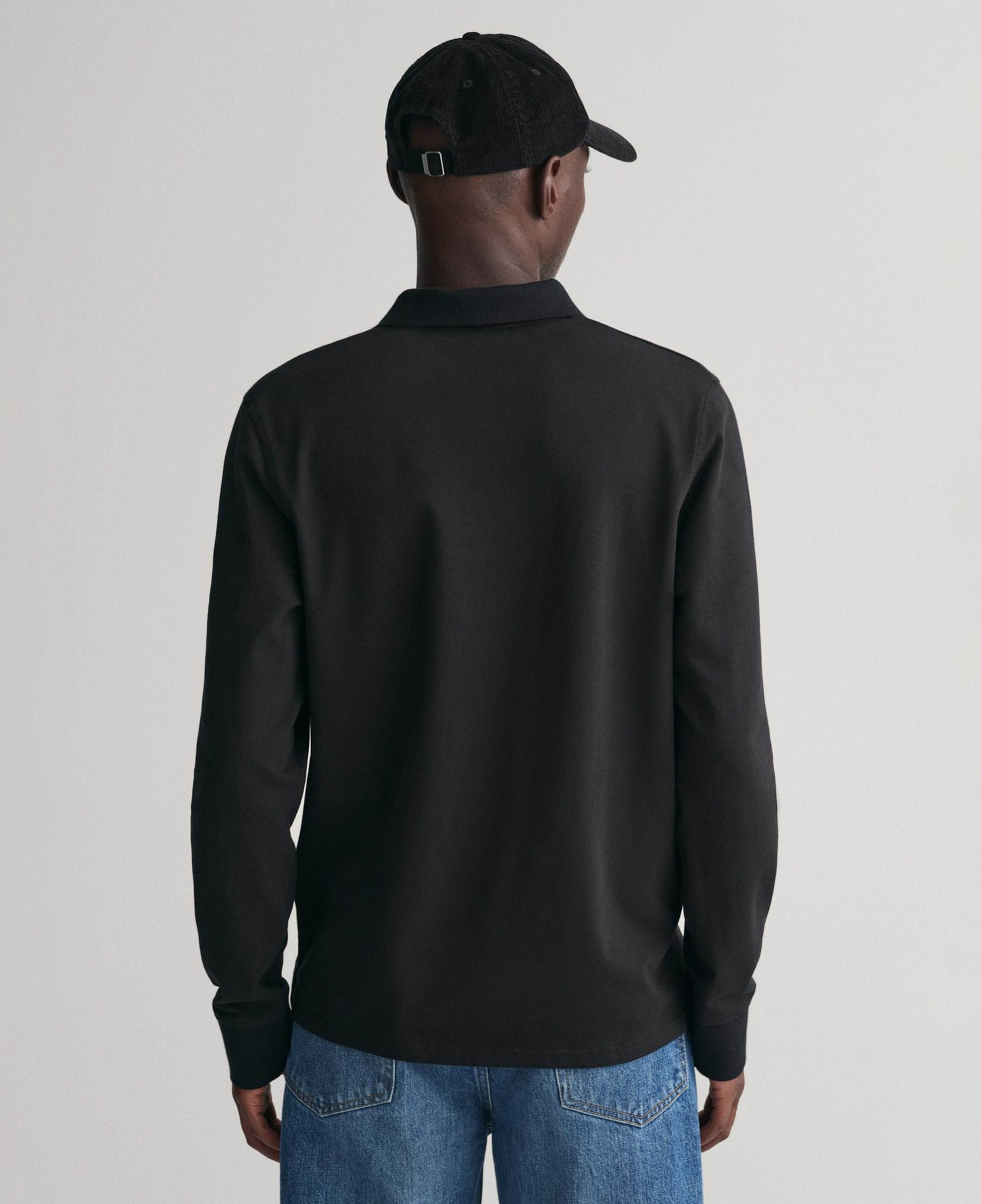 Gant Erkek Siyah Regular Fit Polo