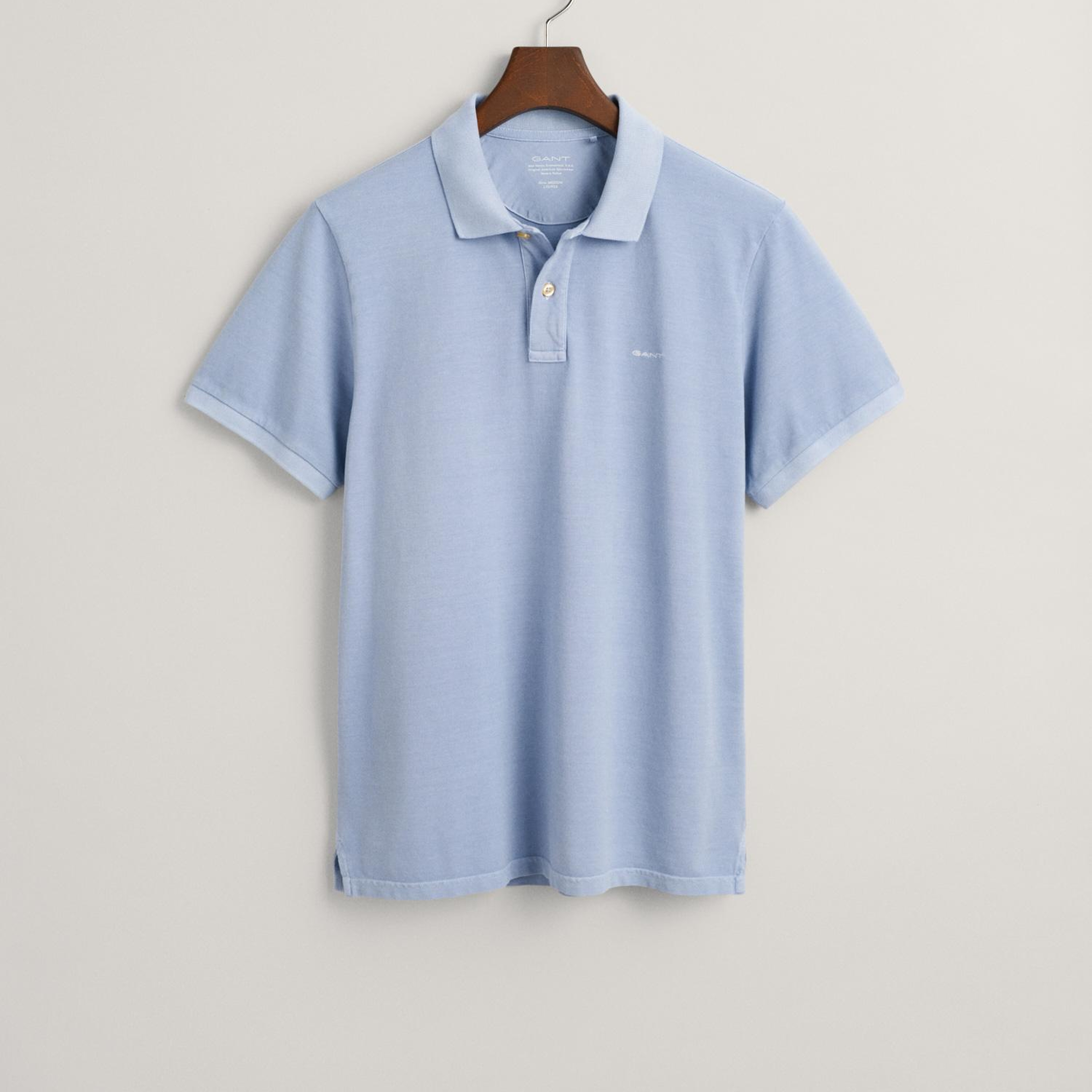 GANT Erkek Mavi Regular Fit Polo