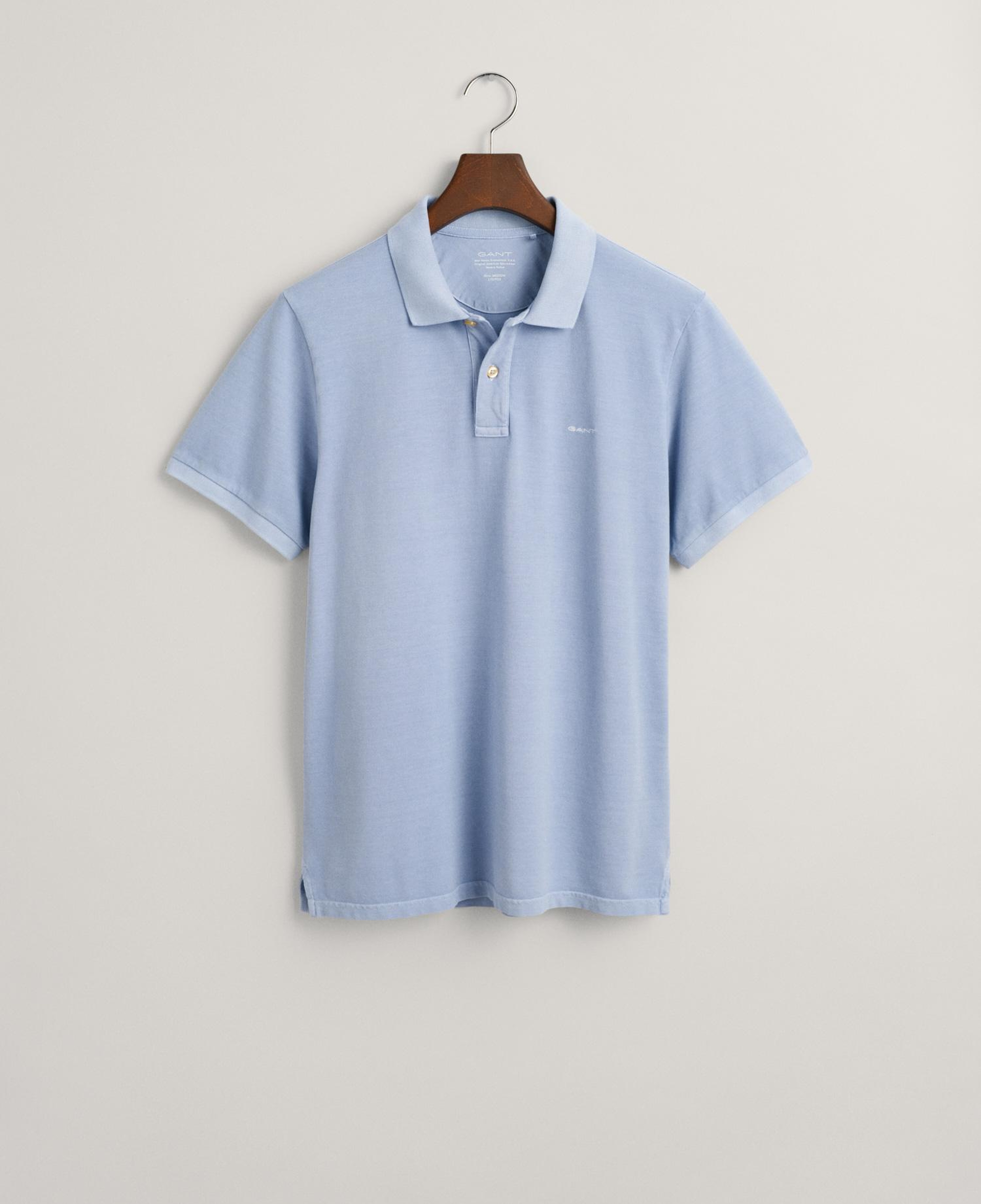 GANT Erkek Mavi Regular Fit Polo