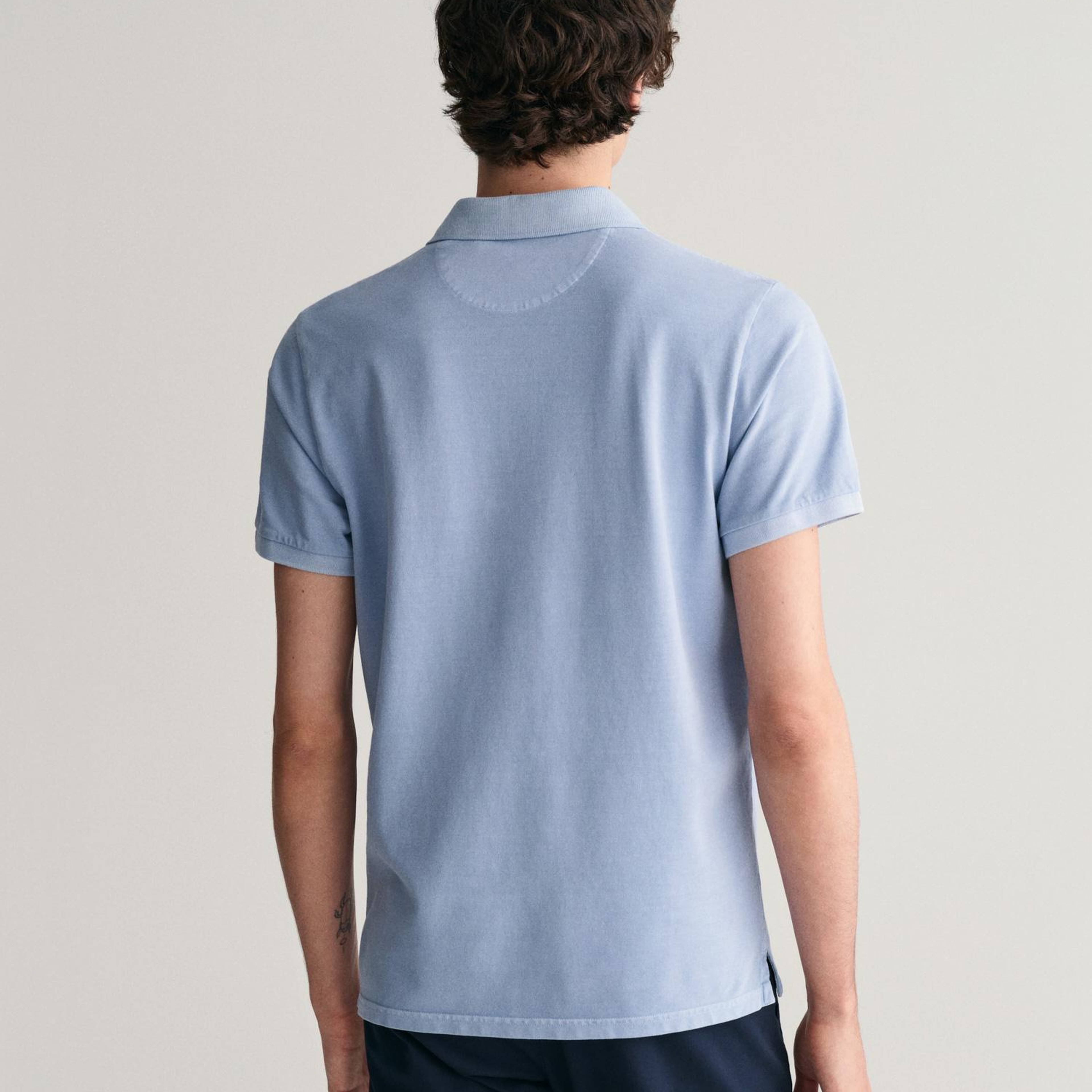 GANT Erkek Mavi Regular Fit Polo