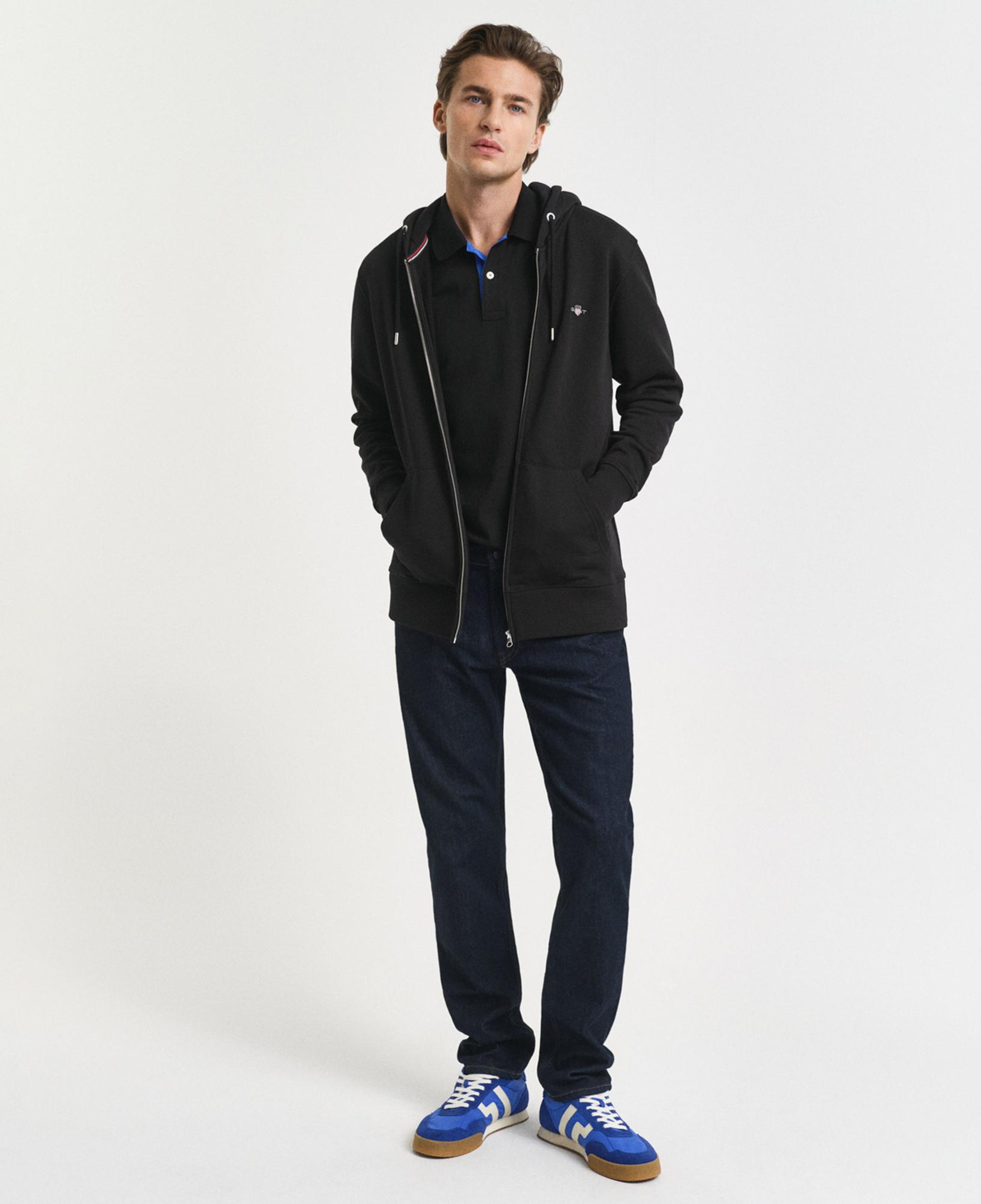 GANT Erkek Siyah Regular Fit Polo