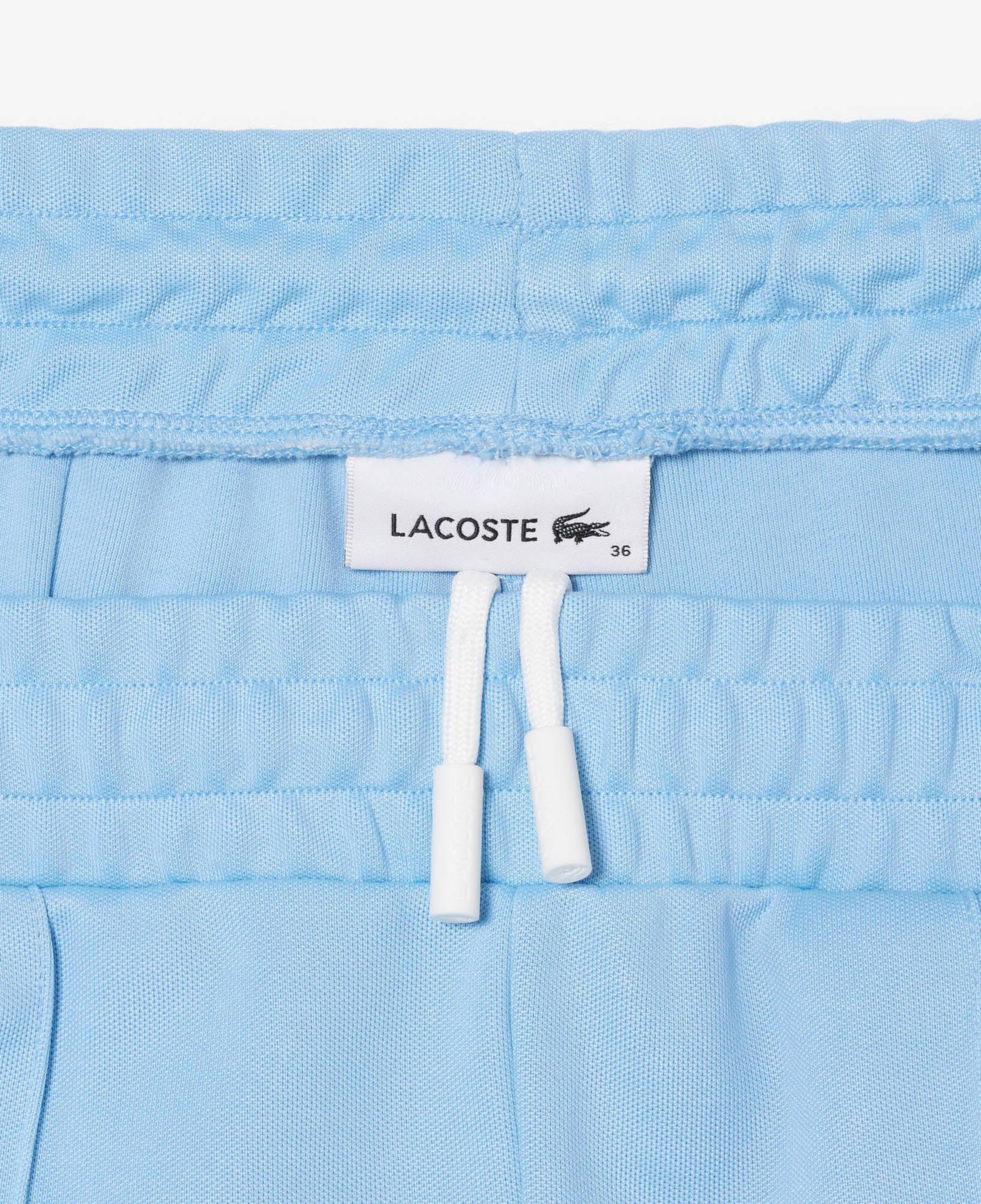 Kadın Straight Fit Renk Bloklu Mavi Eşofman Altı