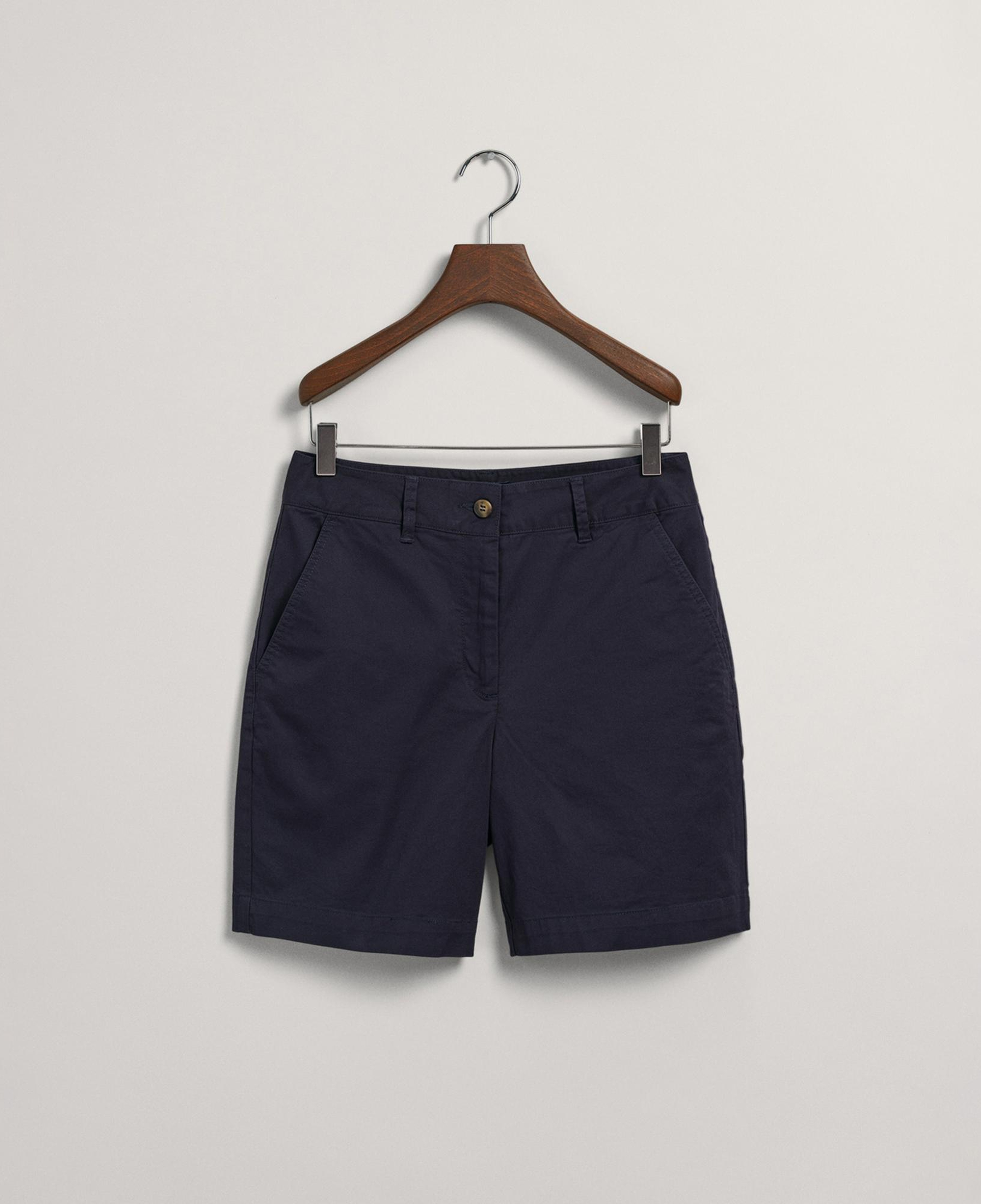 GANT Kadın Lacivert Slim Fit Şort