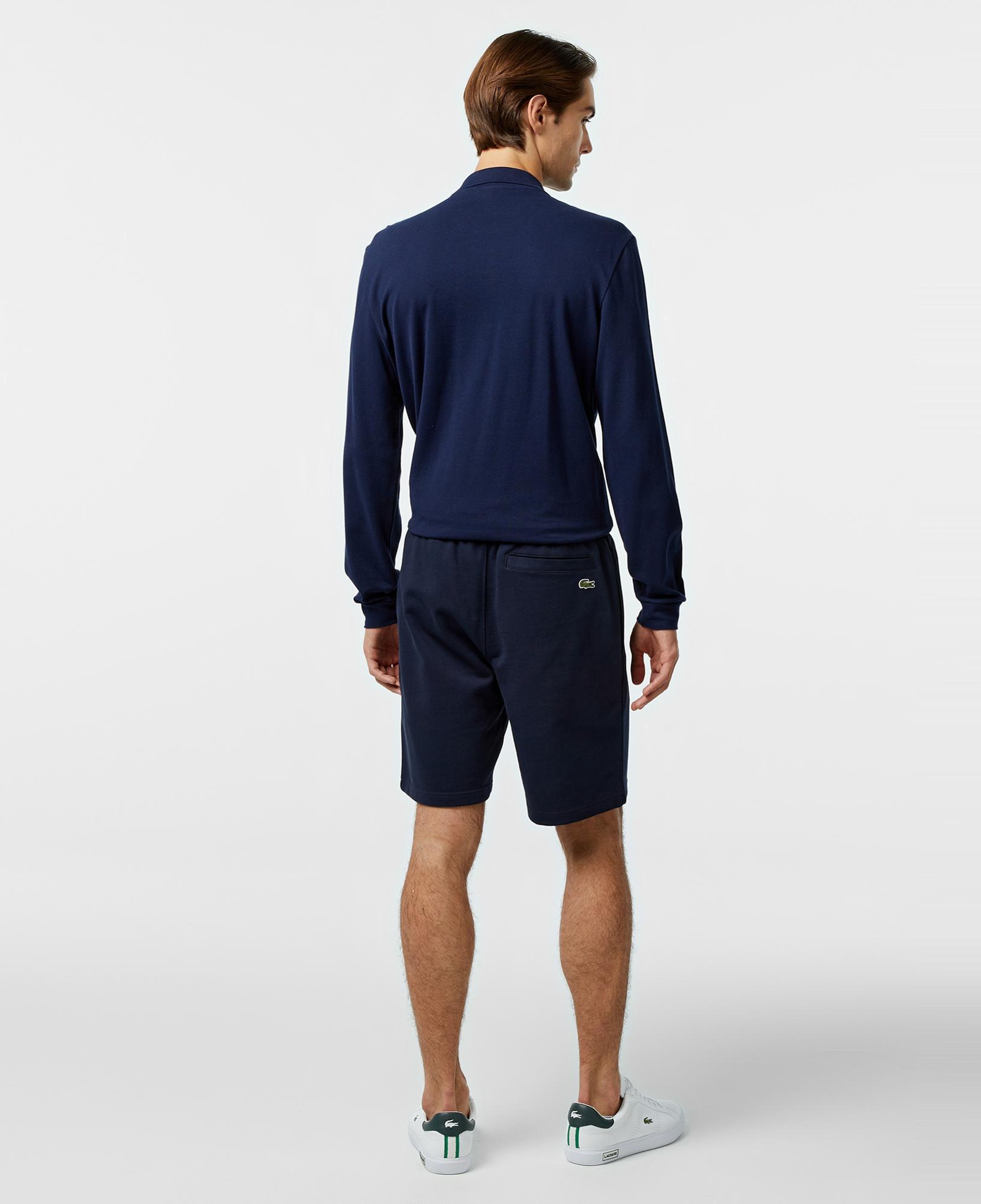 Lacoste Signature Print Erkek Siyah Şort