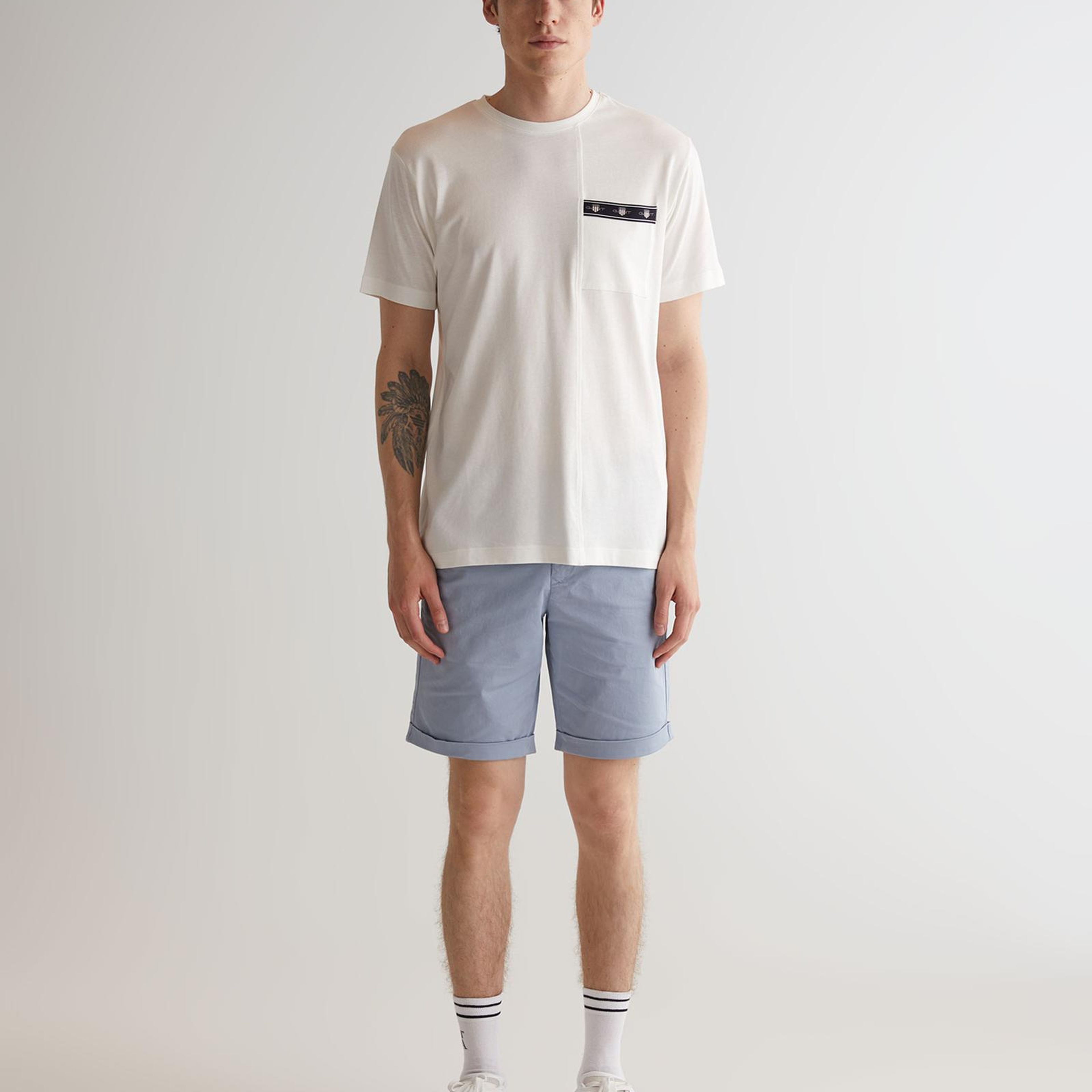 GANT Erkek Mavi Regular Fit Şort