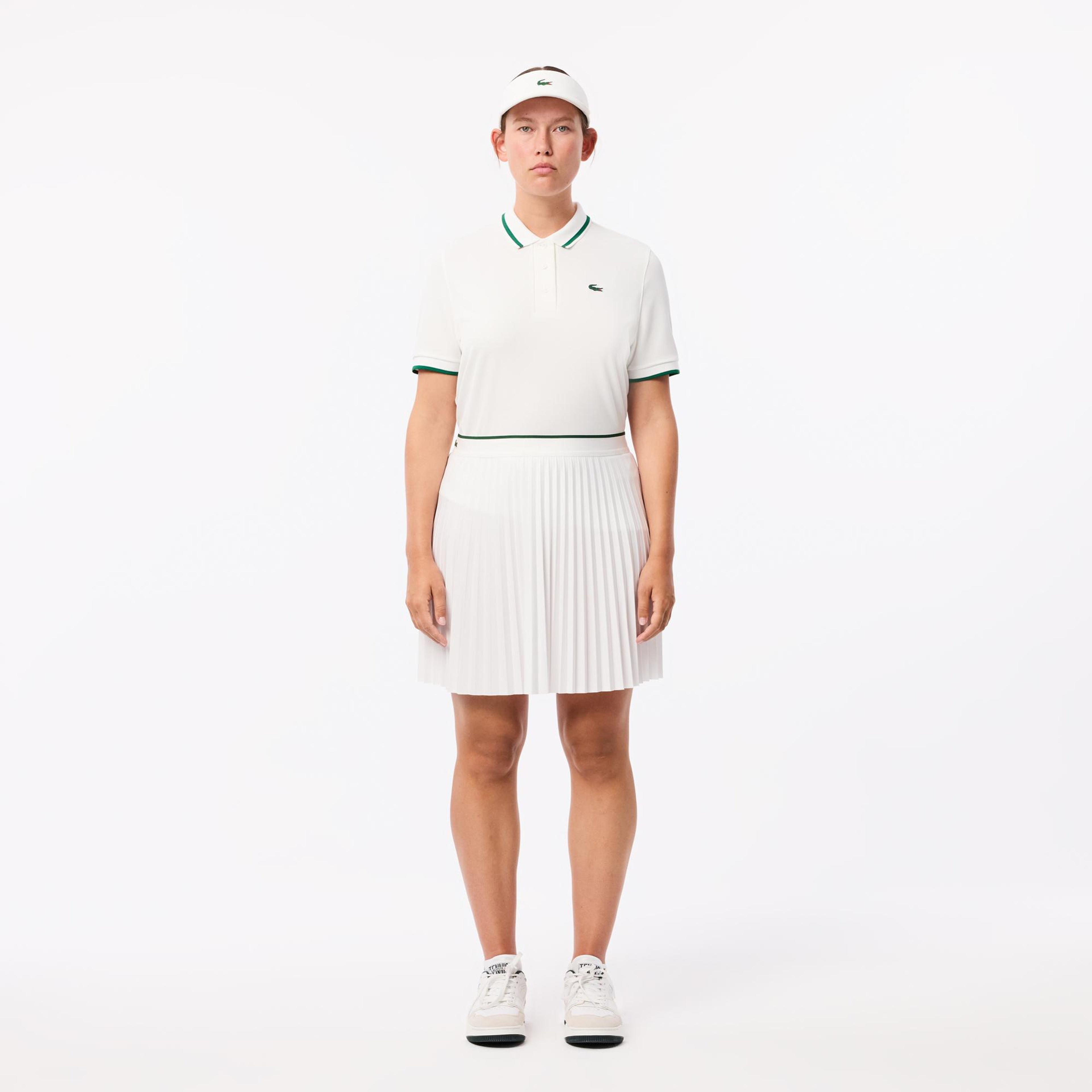 Kadın Regular Fit Beyaz Polo