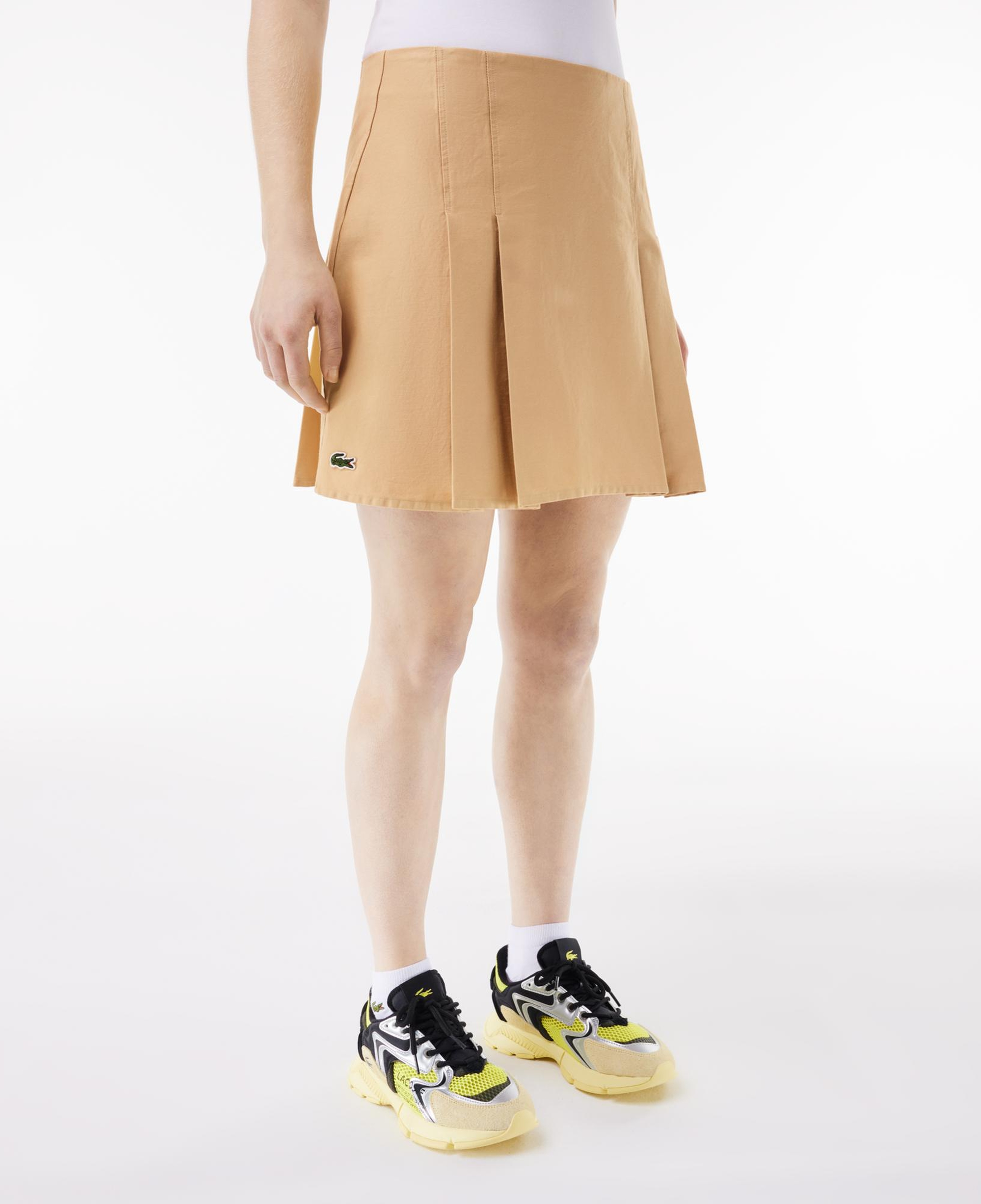 Kadın Regular Fit Bej Etek