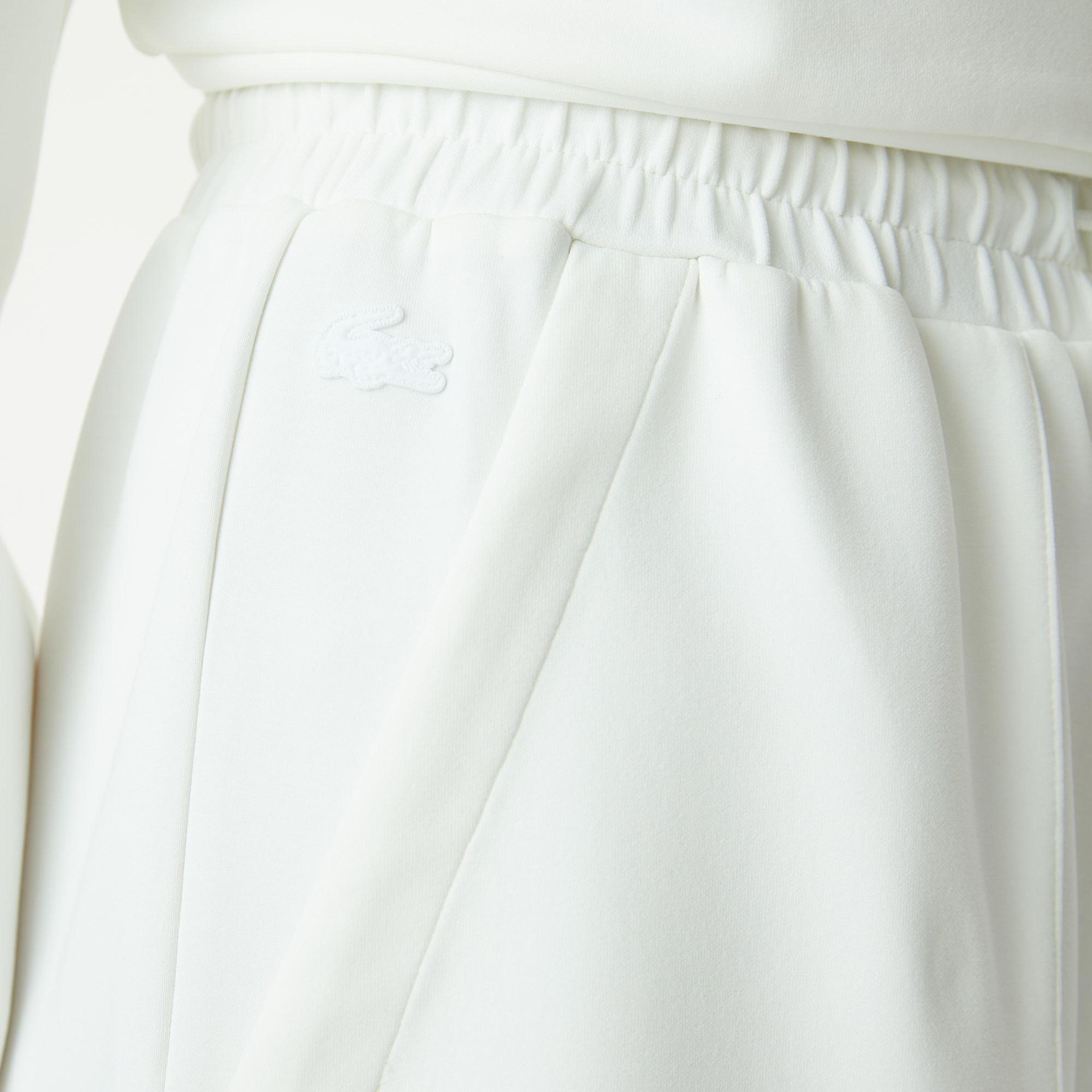 Kadın Regular Fit Beyaz Şort