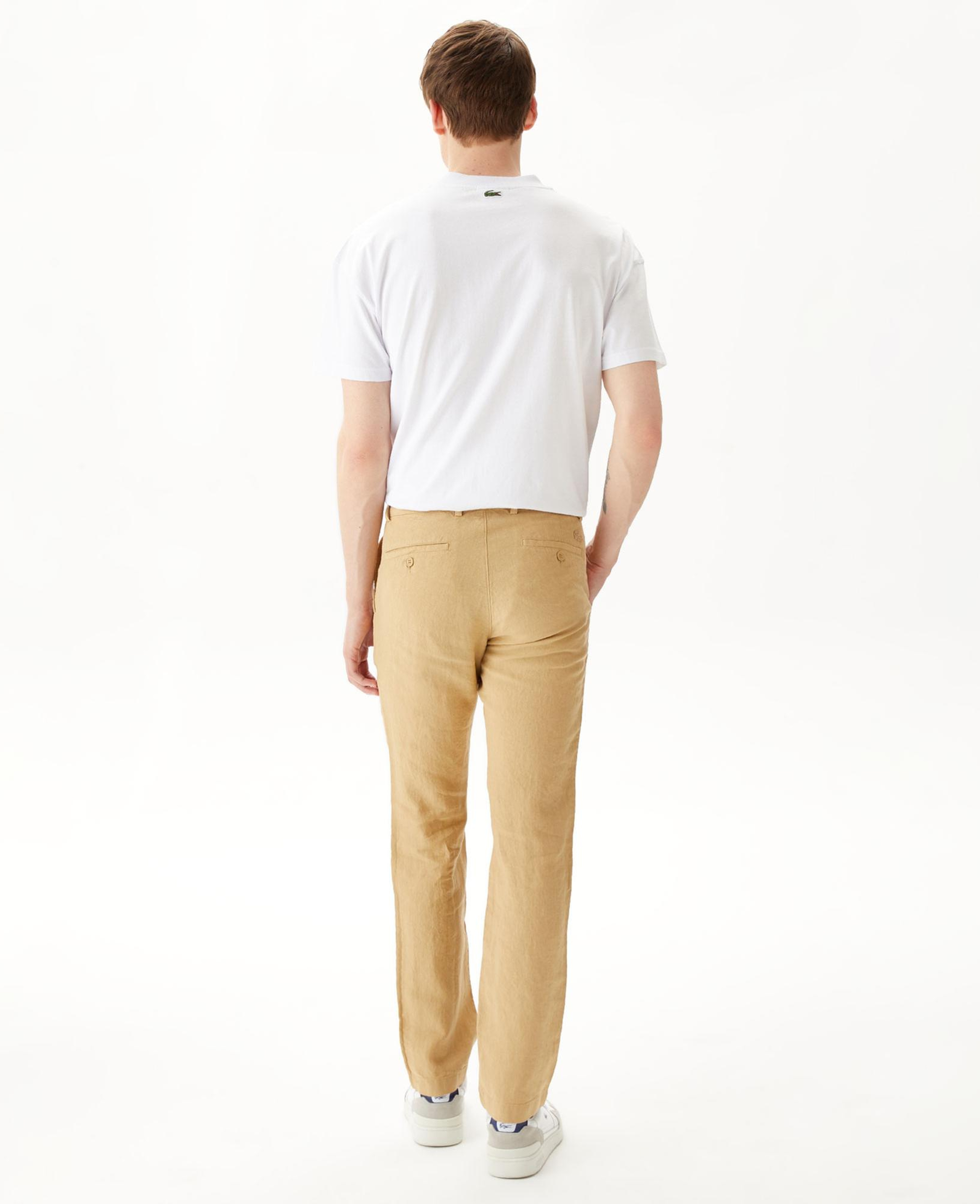 Erkek Slim Fit Chino Bej Pantolon