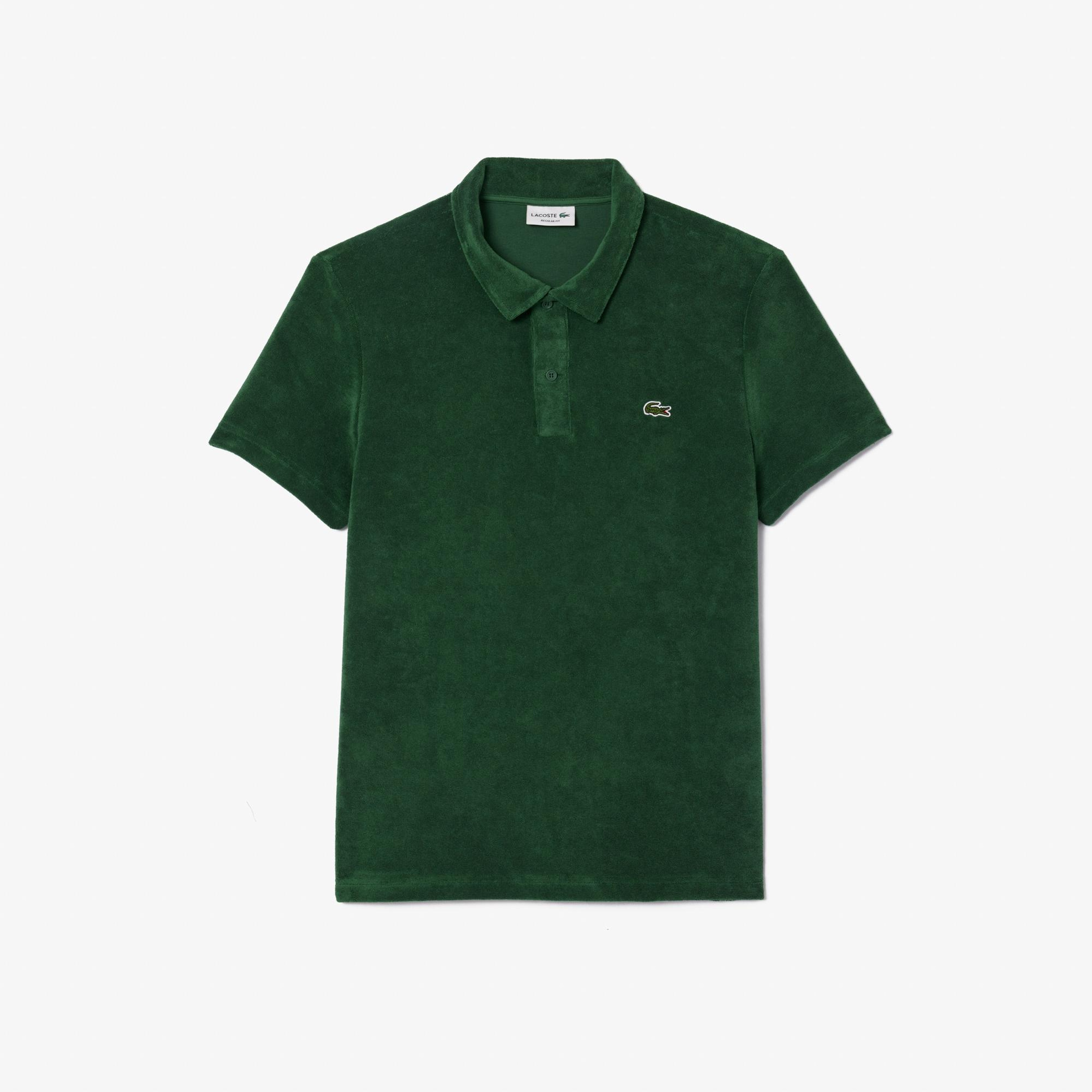 Erkek Regular Fit Yeşil Polo