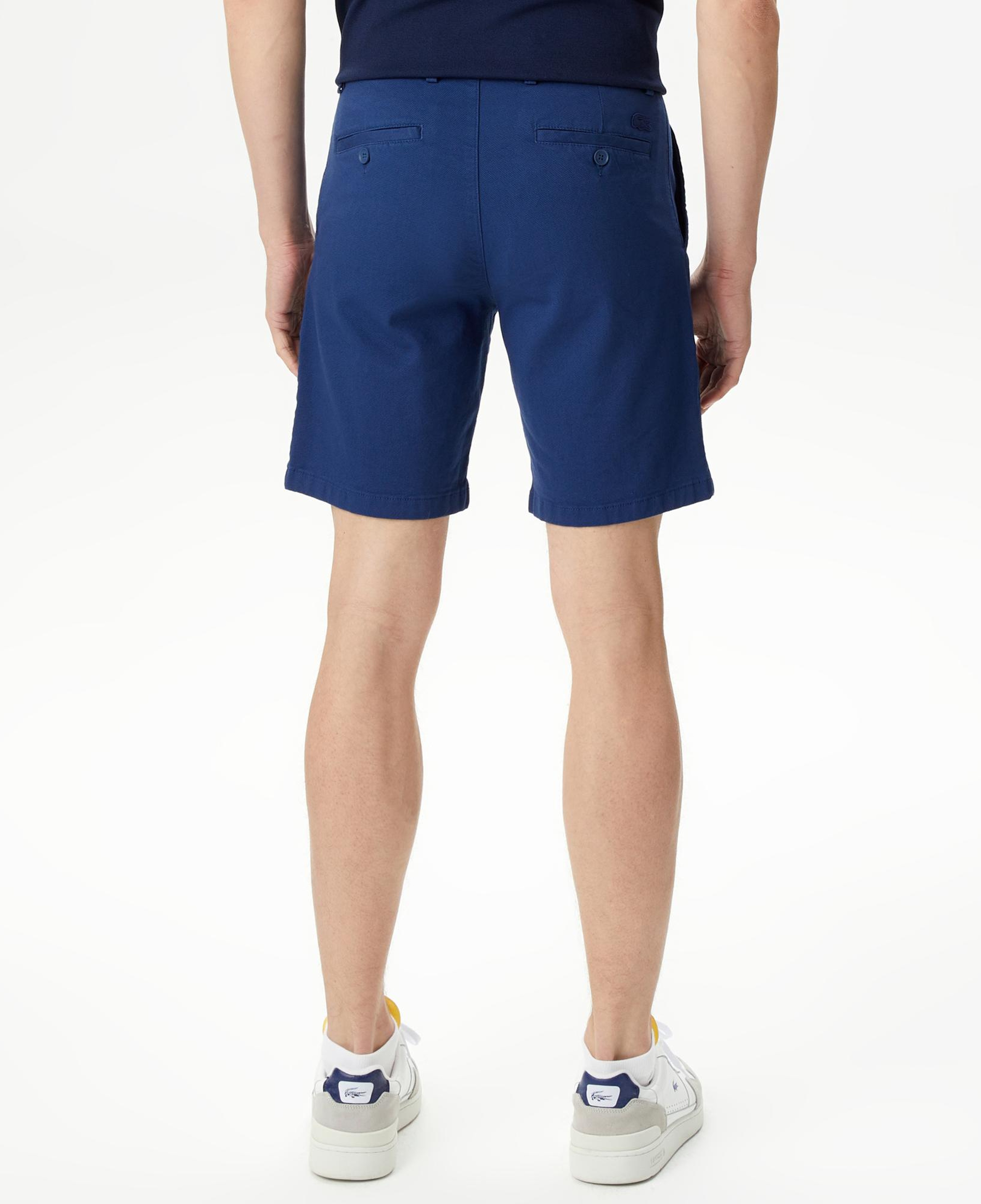 Erkek Slim Fit Lacivert Bermuda