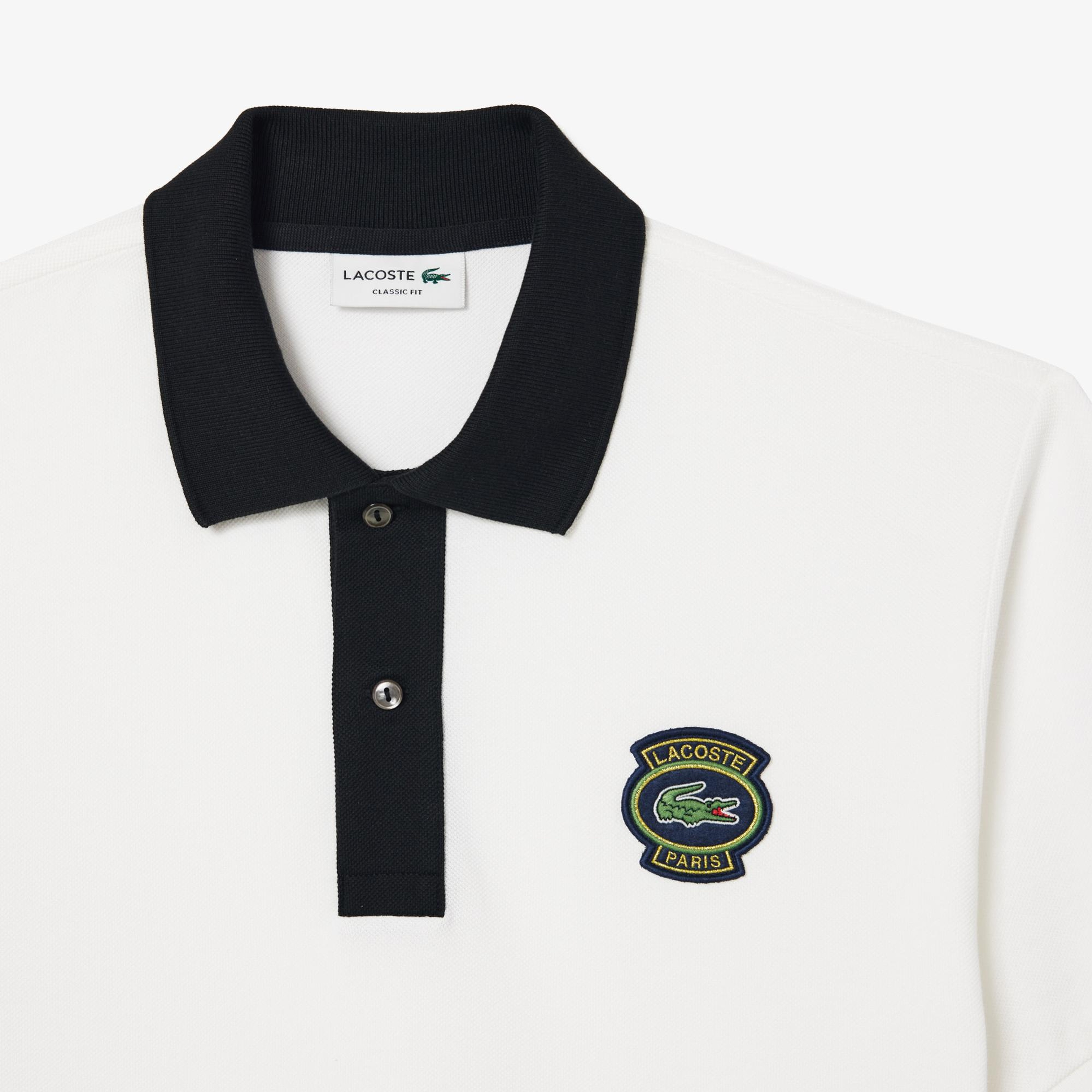 Erkek Regular Fit Organik Pamuk Beyaz Polo