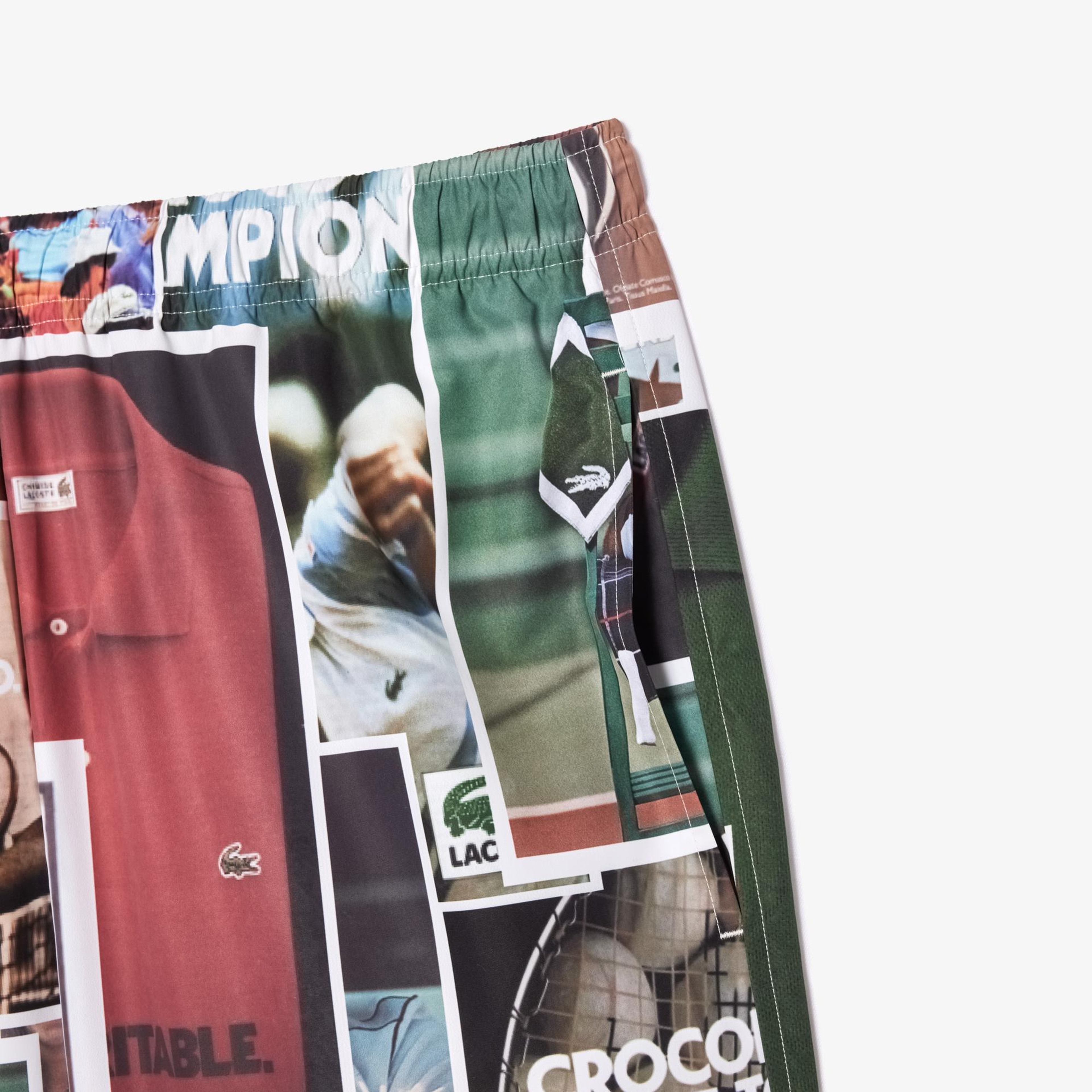 Unisex Regular Fit Baskılı Renkli Eşofman Altı