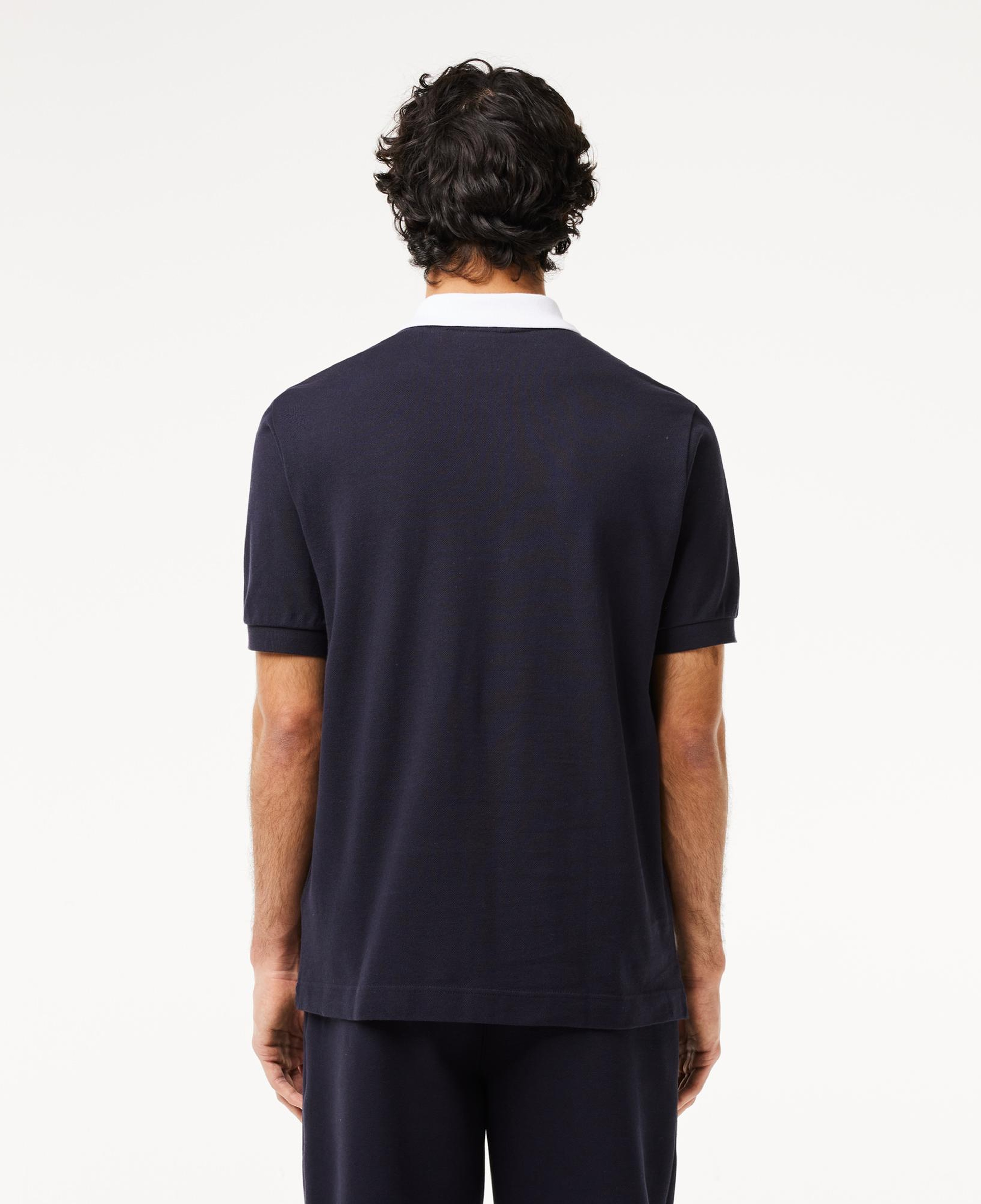 Erkek Regular Fit Organik Pamuk Lacivert Polo