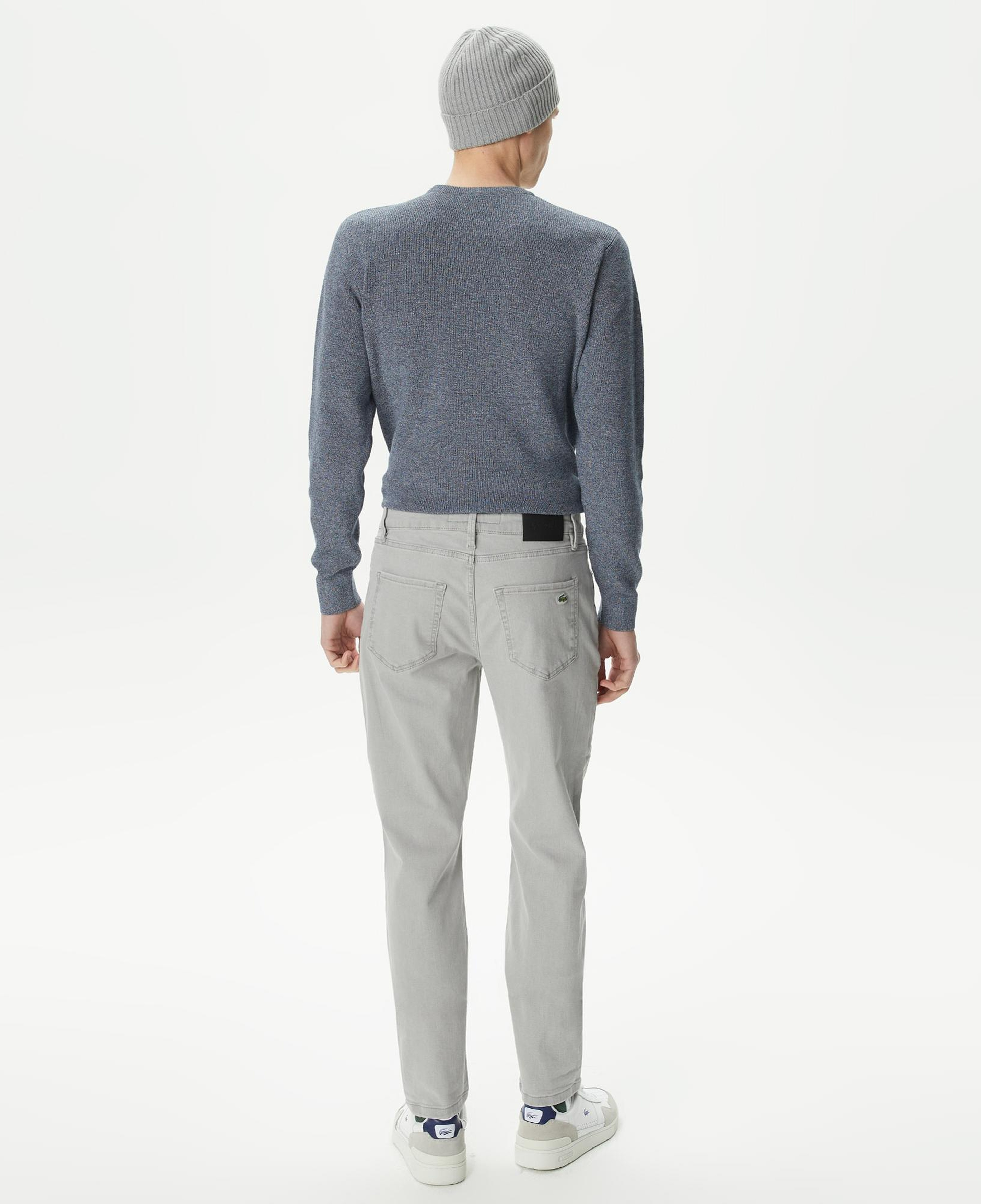 Erkek Slim Fit Gri Pantolon