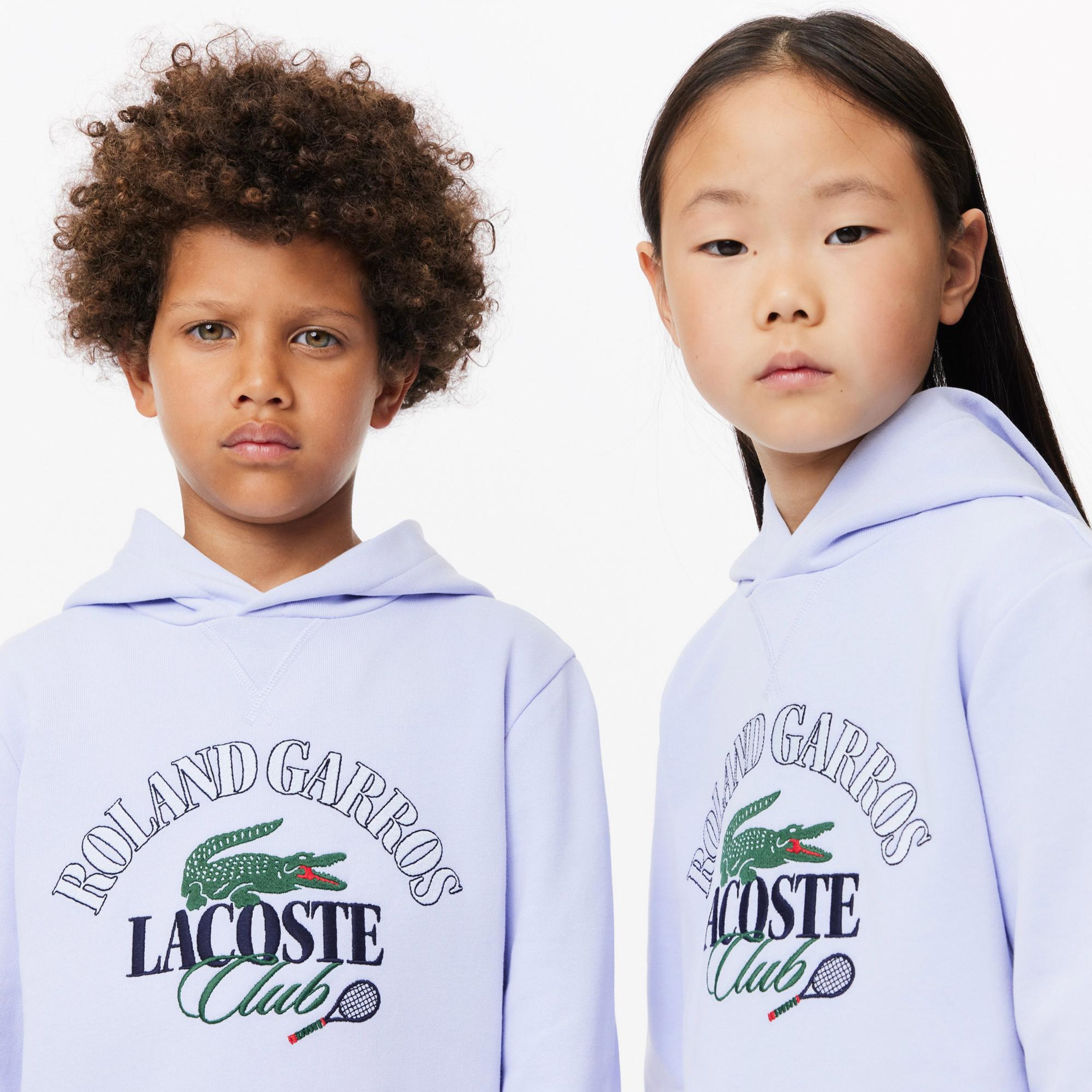 Roland Garros Çocuk Mavi Sweatshirt