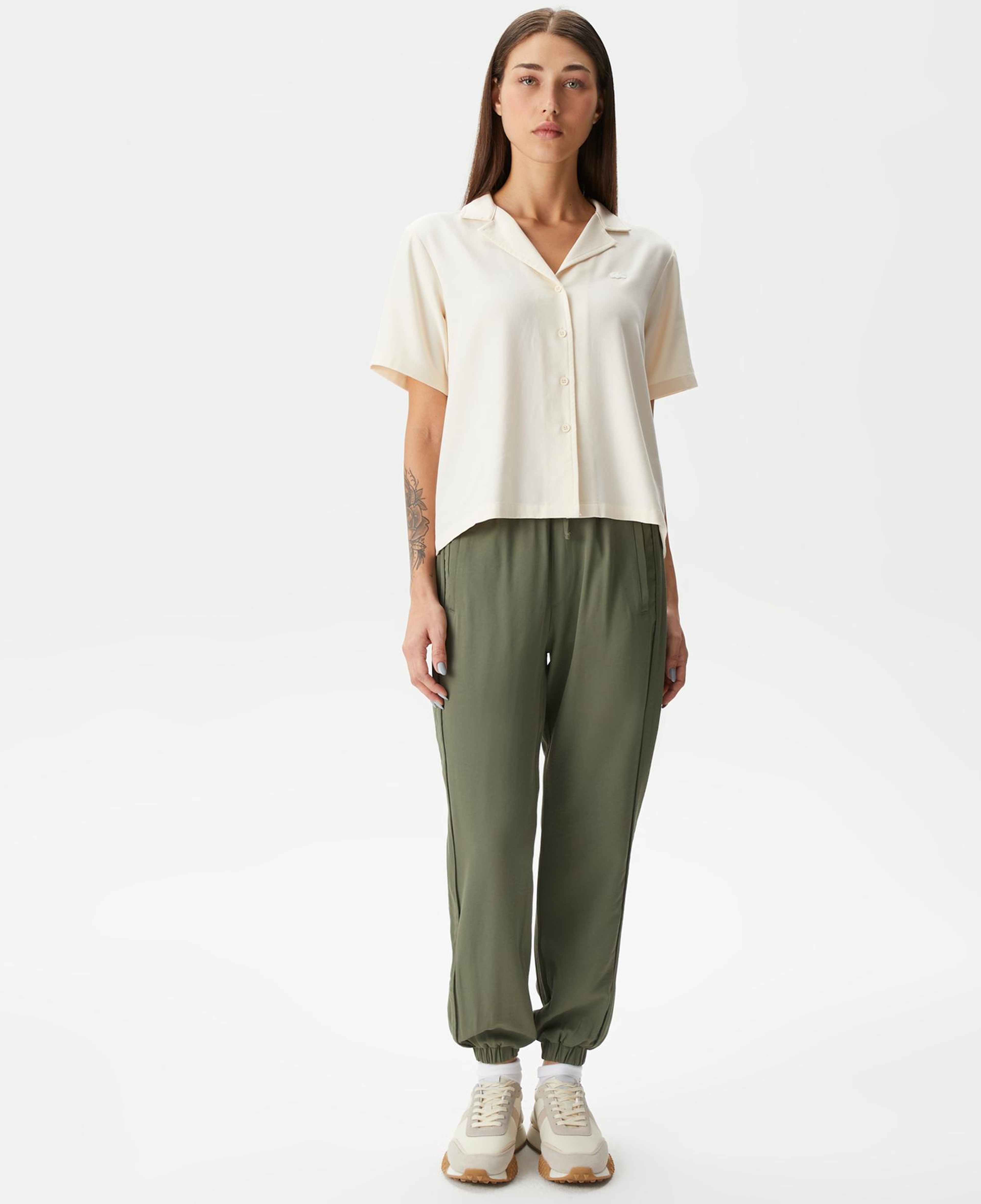 Kadın Jogger Haki Pantolon