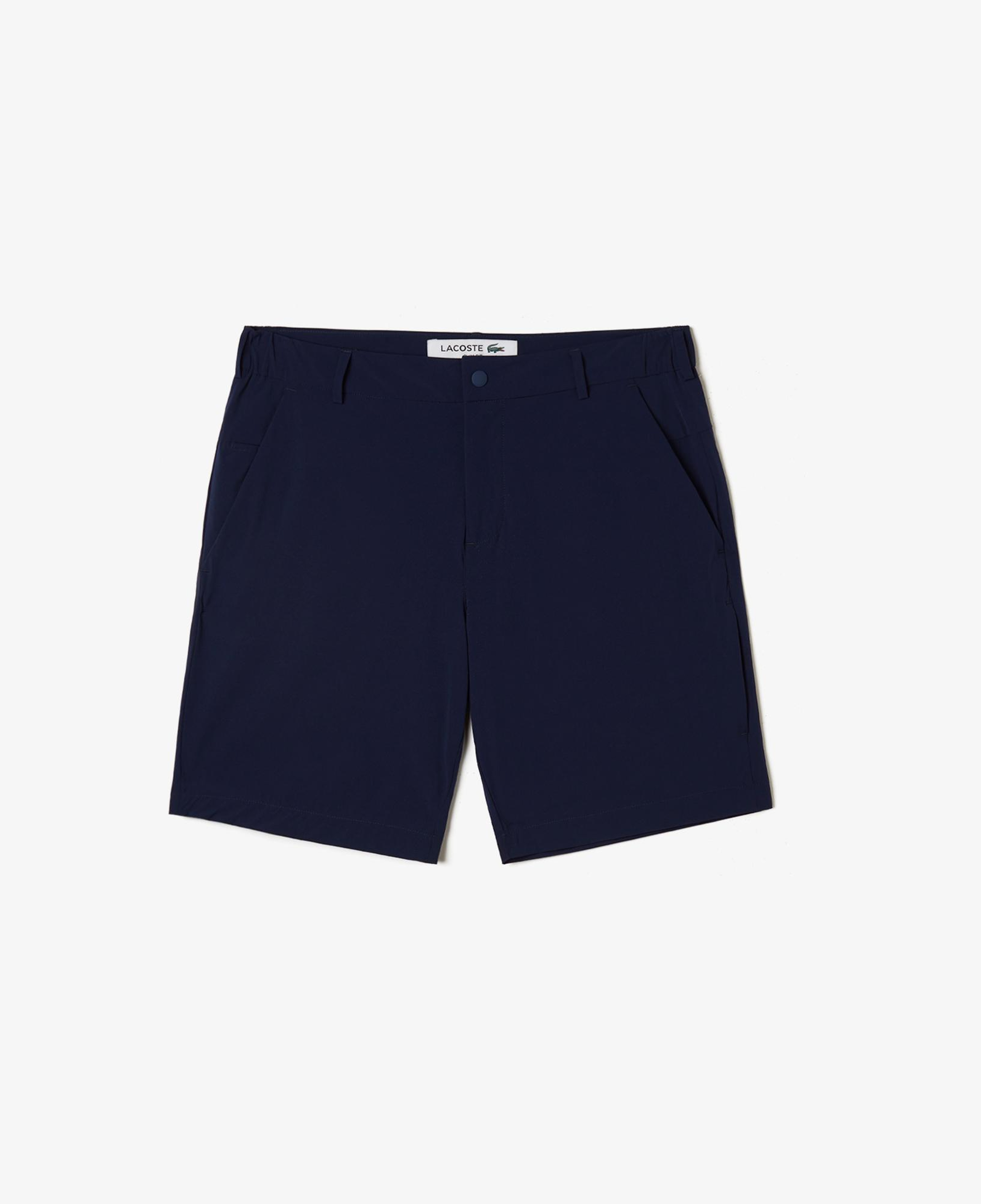 Erkek Slim Fit Lacivert Bermuda