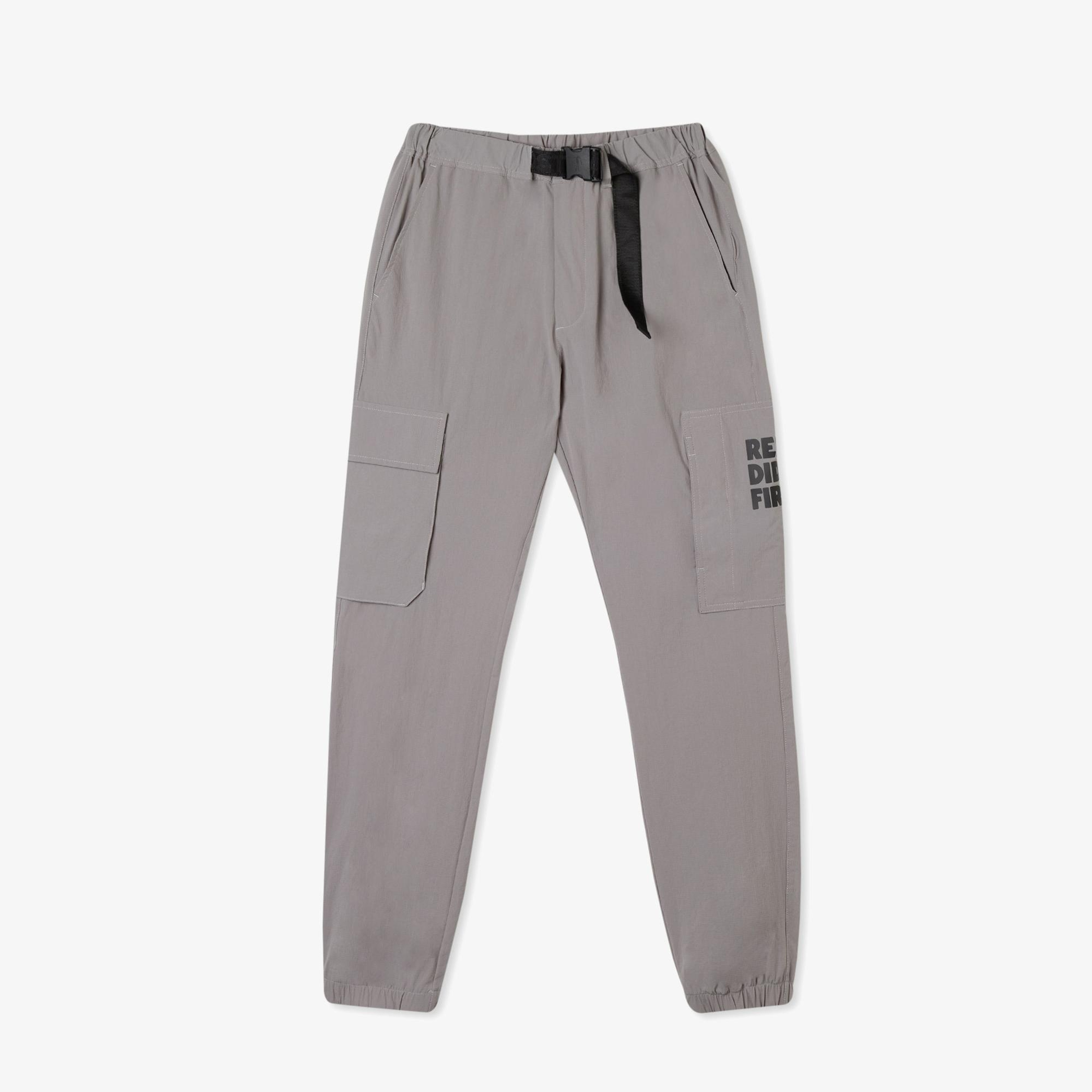 Erkek Relaxed Fit Gri Pantolon