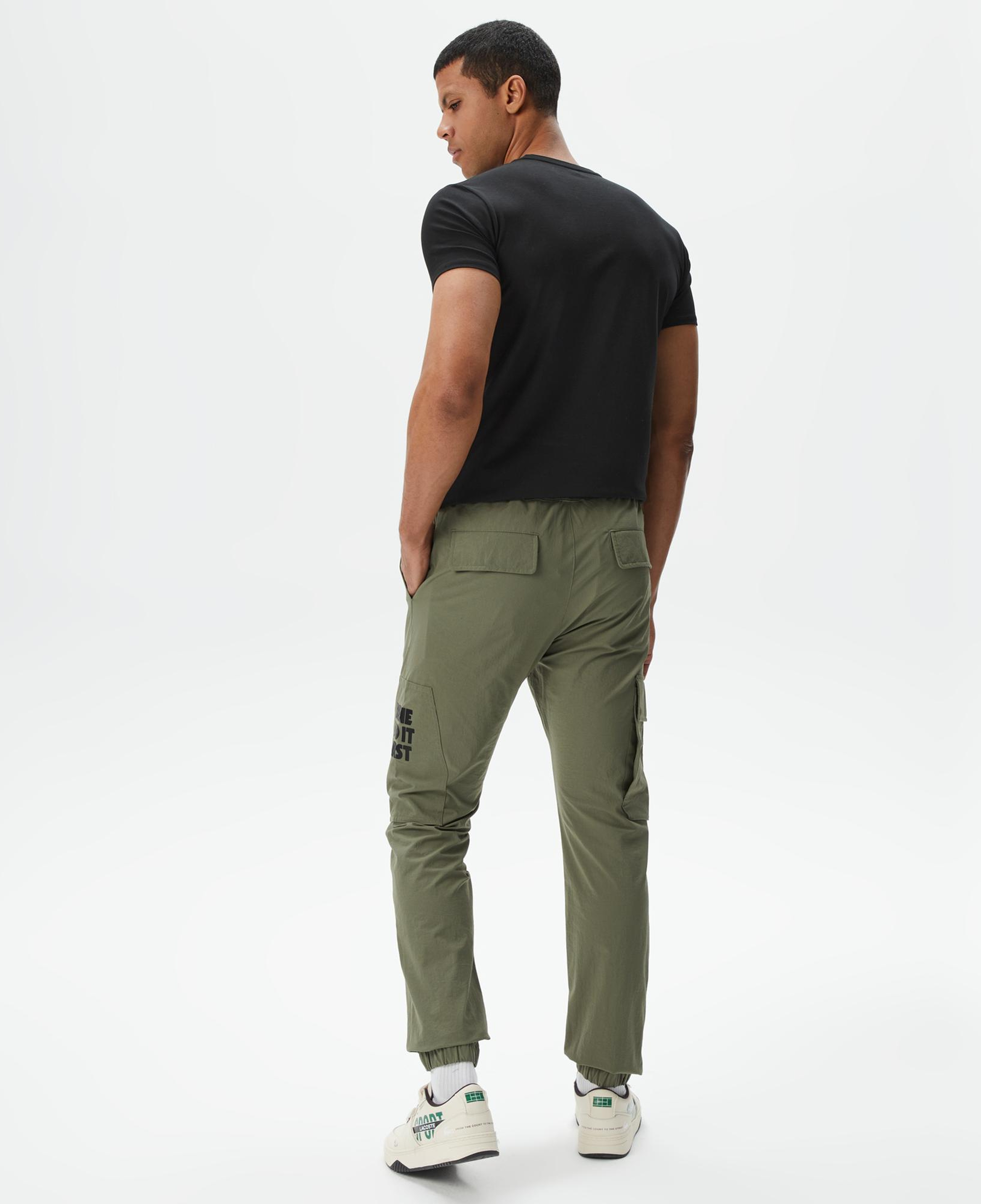 Erkek Relaxed Fit Haki Pantolon