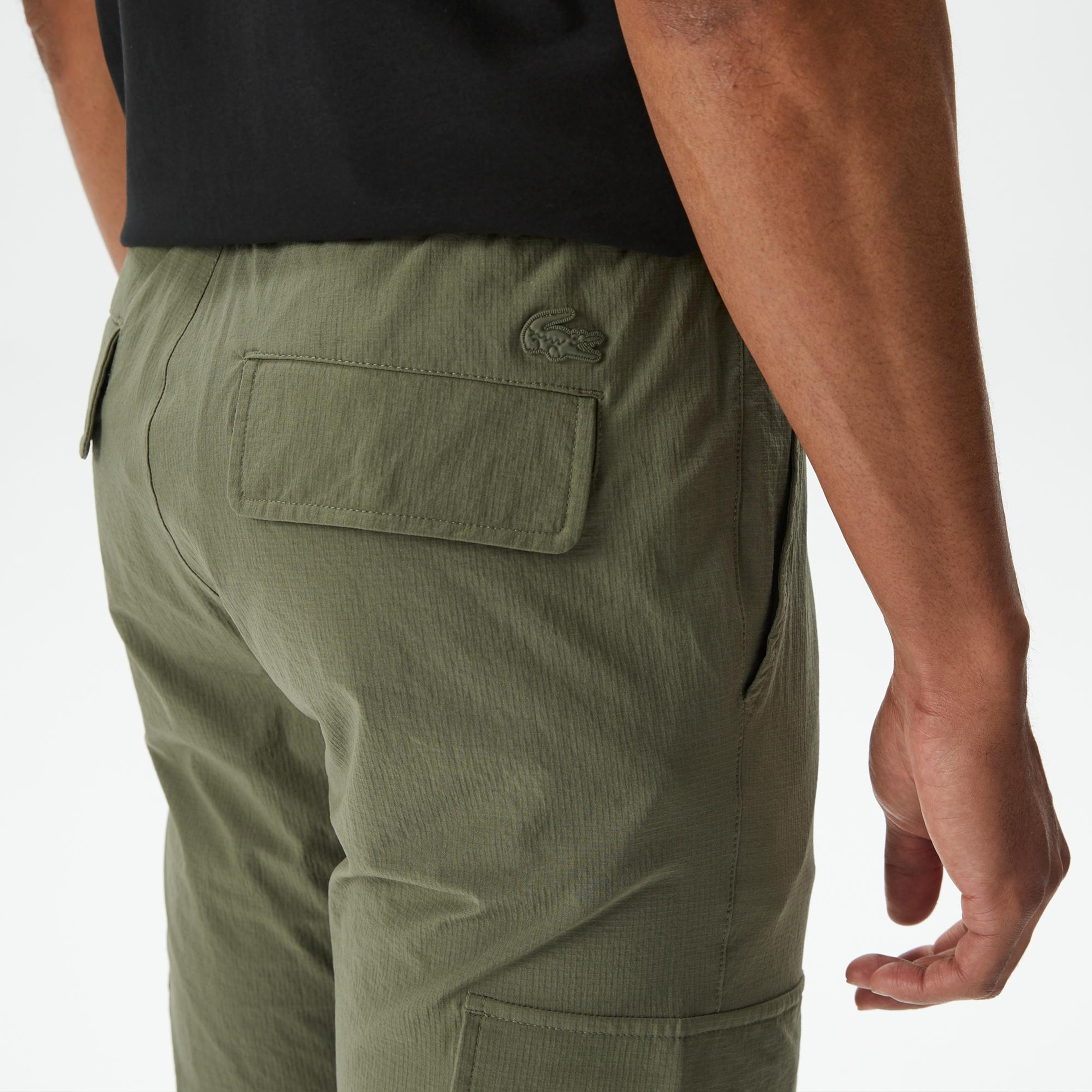 Erkek Relaxed Fit Haki Pantolon